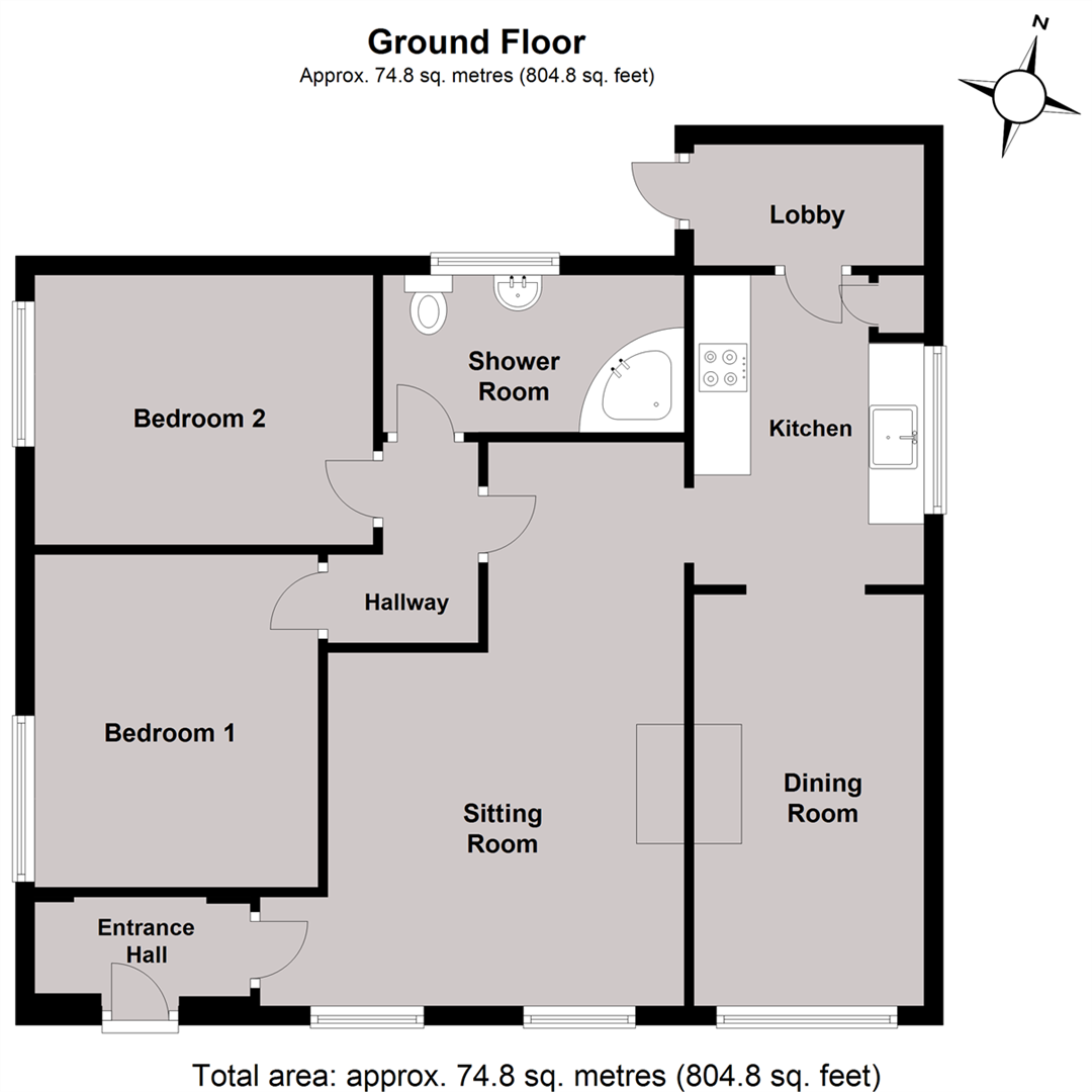 2 Bedrooms Detached bungalow for sale in Kingsdown Park, Tankerton, Whitstable CT5