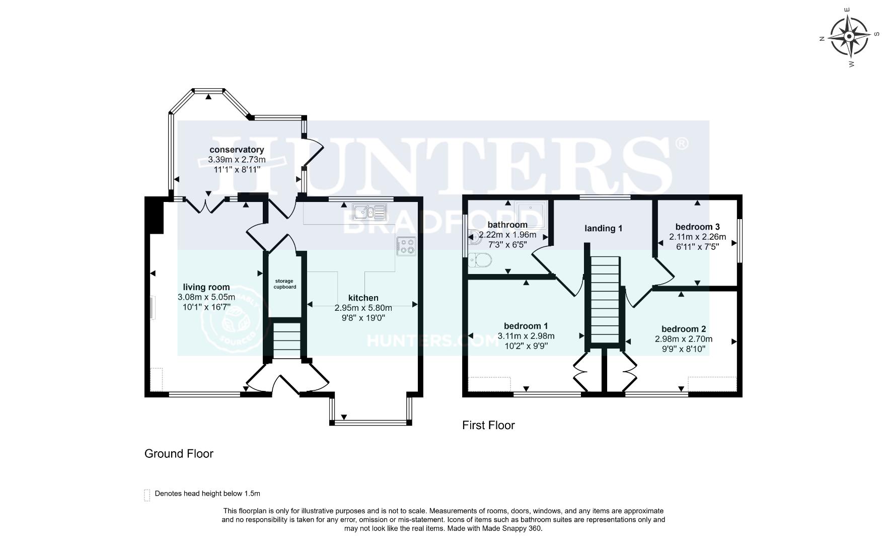 3, Tyersal Court, Bradford floorplan