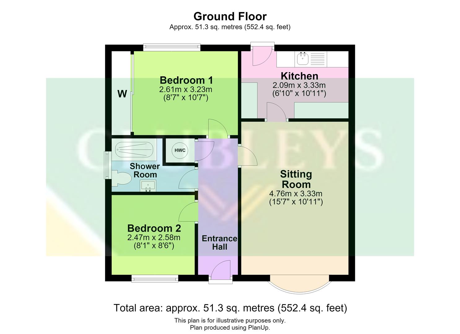 24, Northfield Road, Market Weighton floorplan