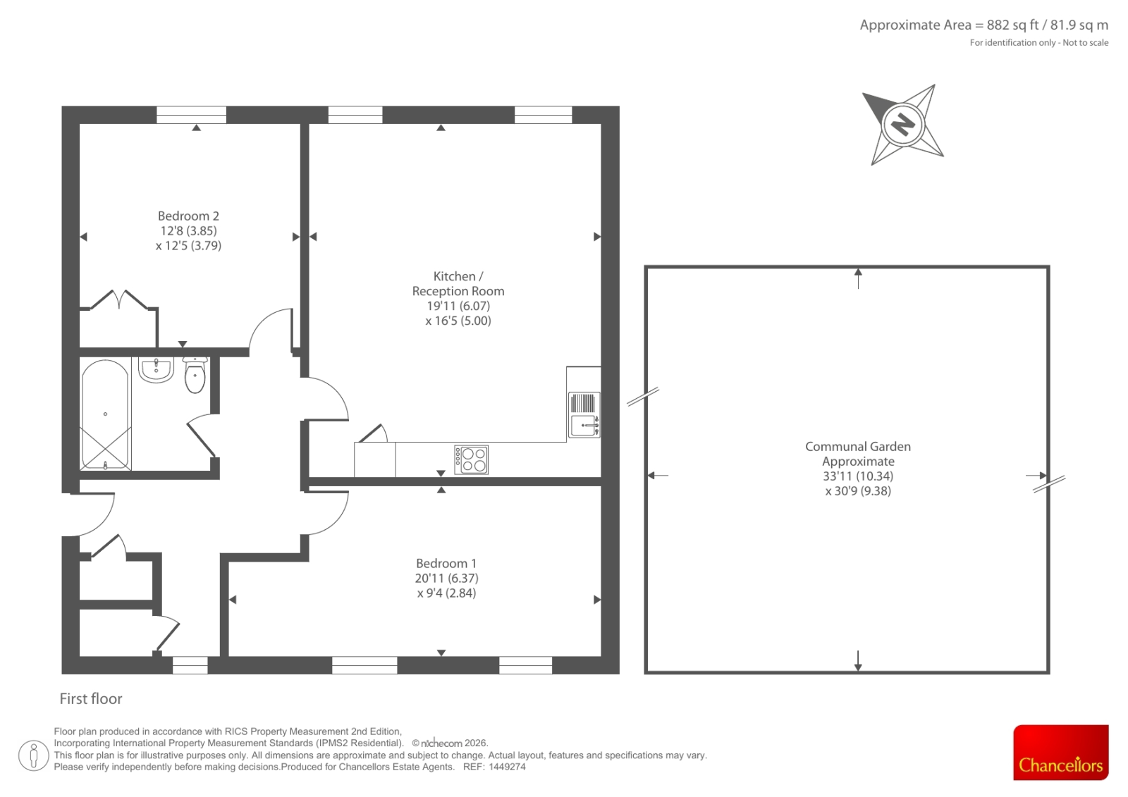 40% Share of property, Cotts Field, Haddenham floorplan