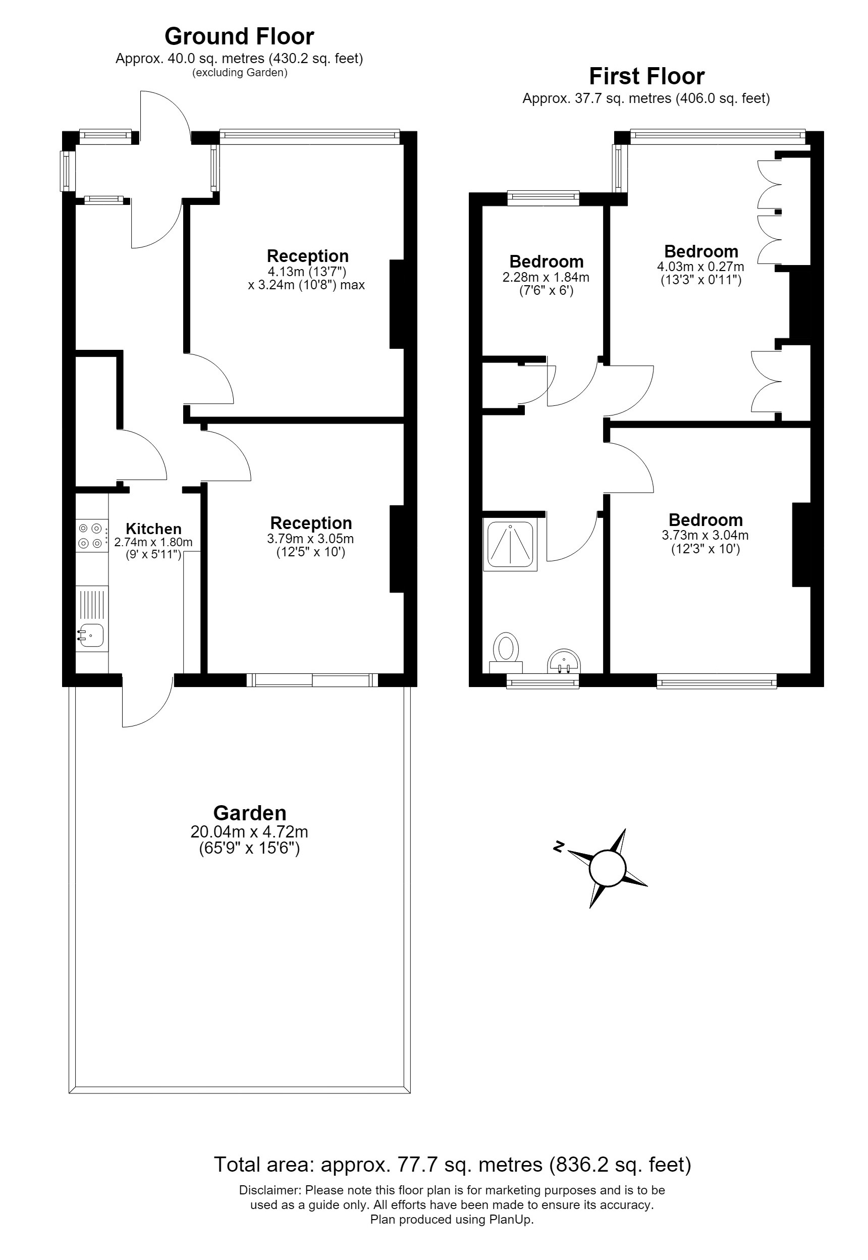 6, Warminster Way, Mitcham floorplan