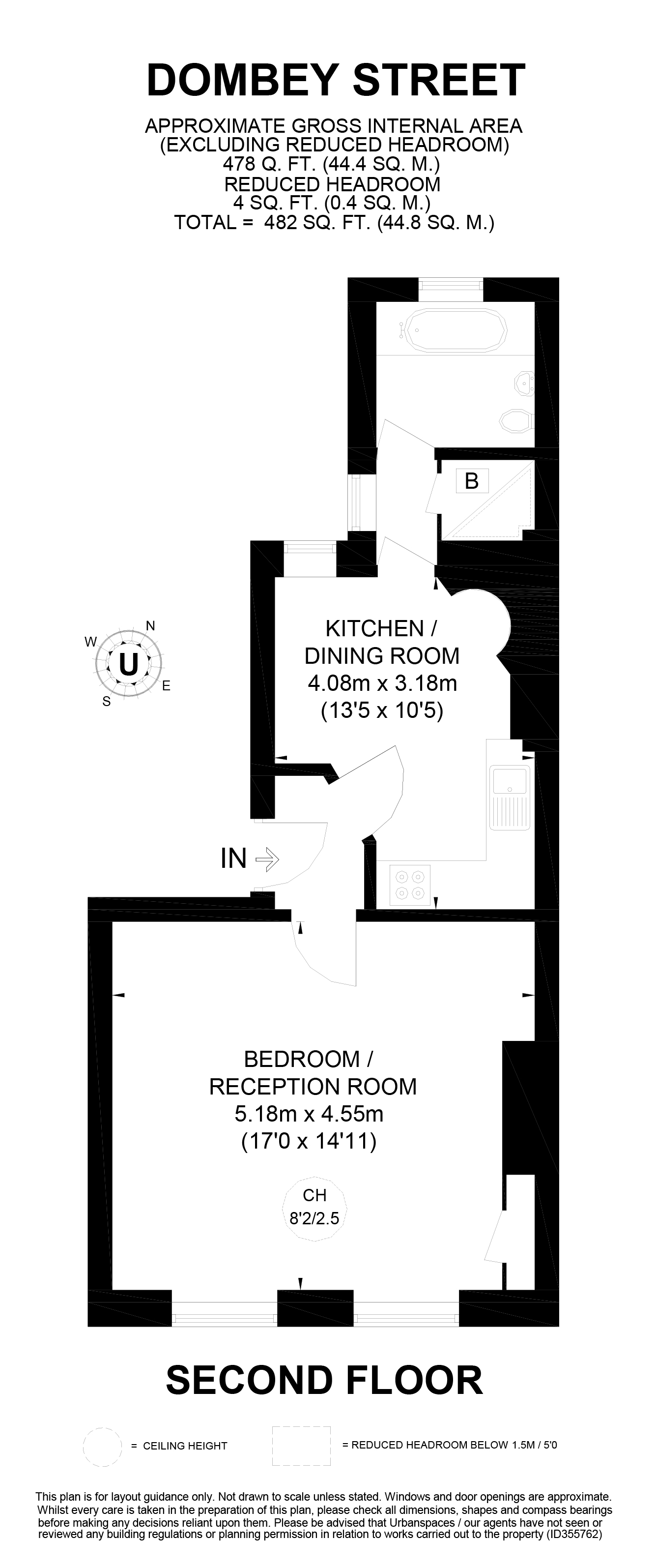 0 Bedrooms Studio to rent in Dombey Street, Bloomsbury WC1N