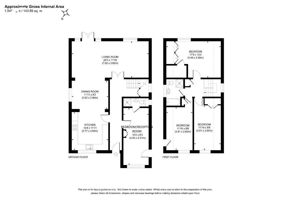 4, Revesby Close, Woking floorplan