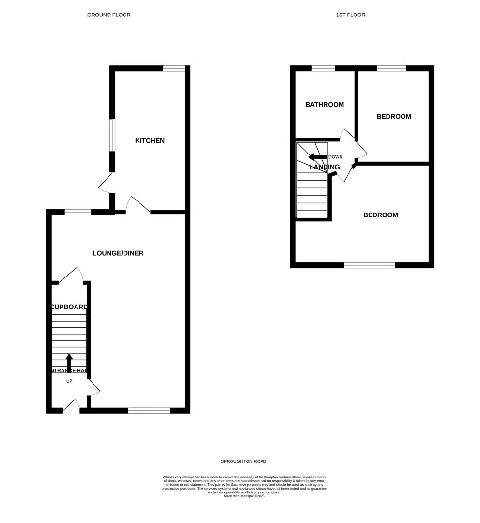 Sproughton Road, Ipswich floorplan