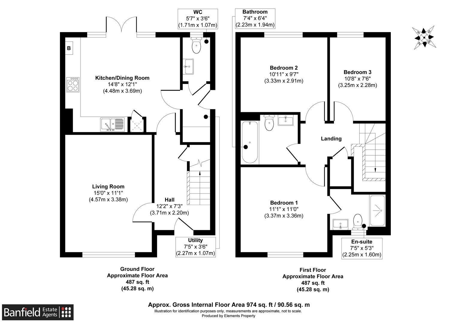 Gala Close, Crowborough floorplan