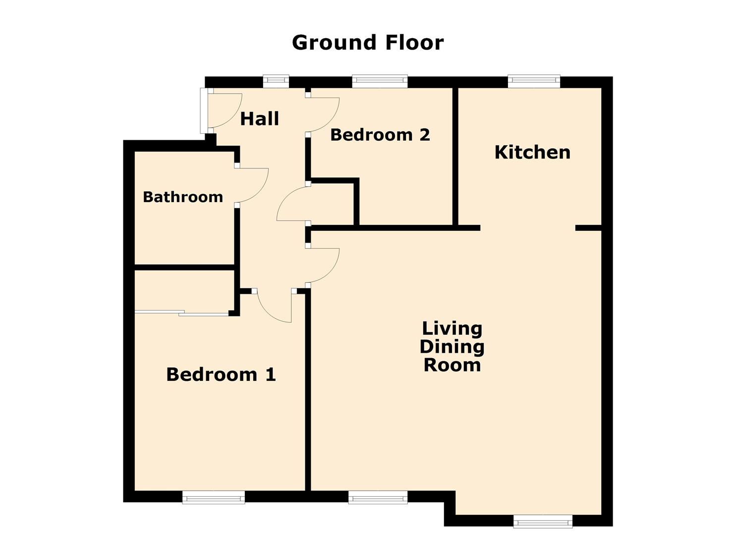 2 Bedrooms Flat for sale in New Meadow Close, Dickens Heath, Solihull B90