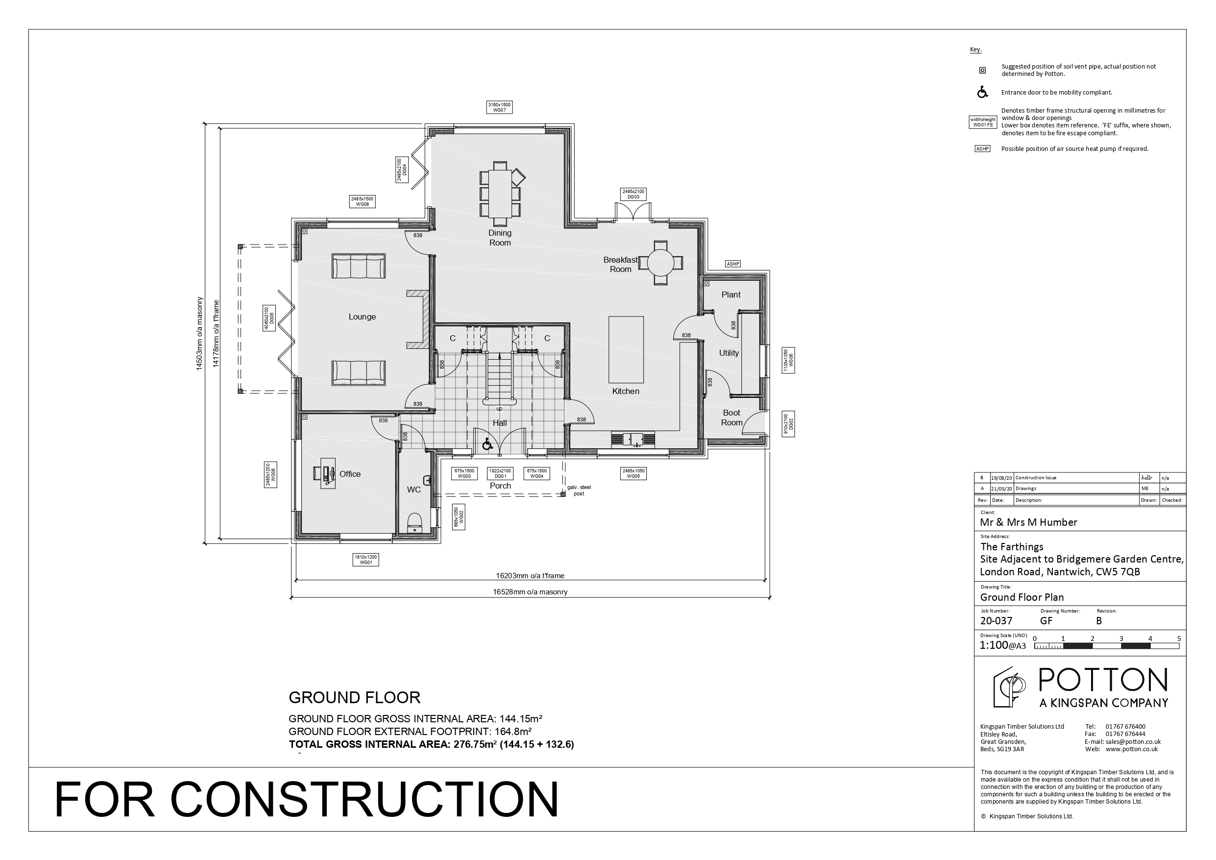 Bridgemere Mews, Dingle Lane, Bridgemere, Nantwich CW5, 5 bedroom