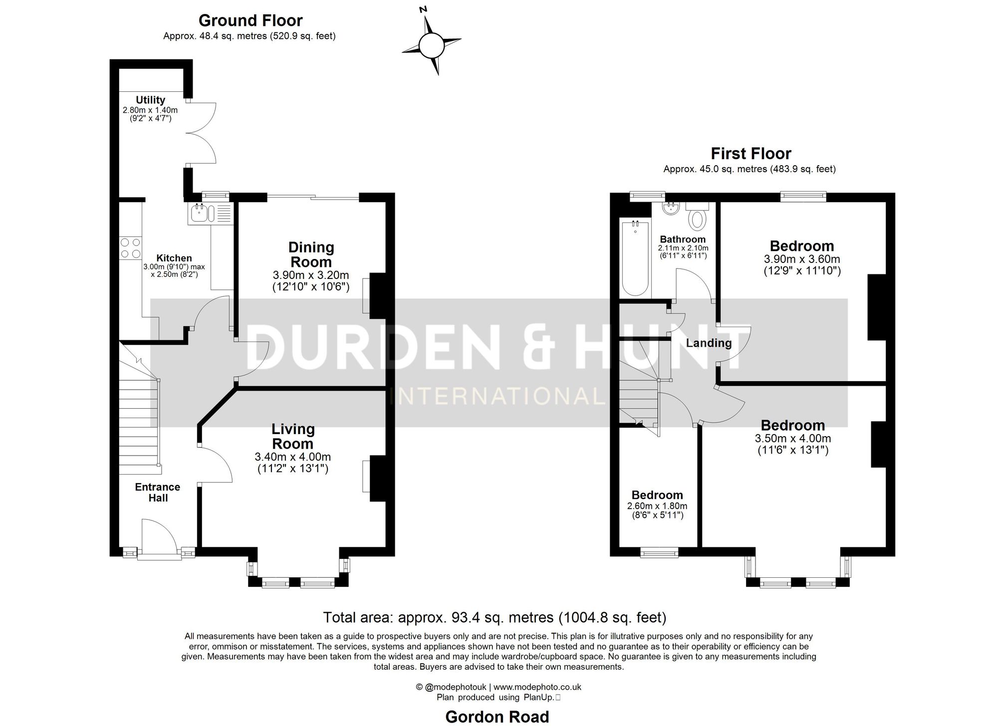 119 Gordon Road, London floorplan