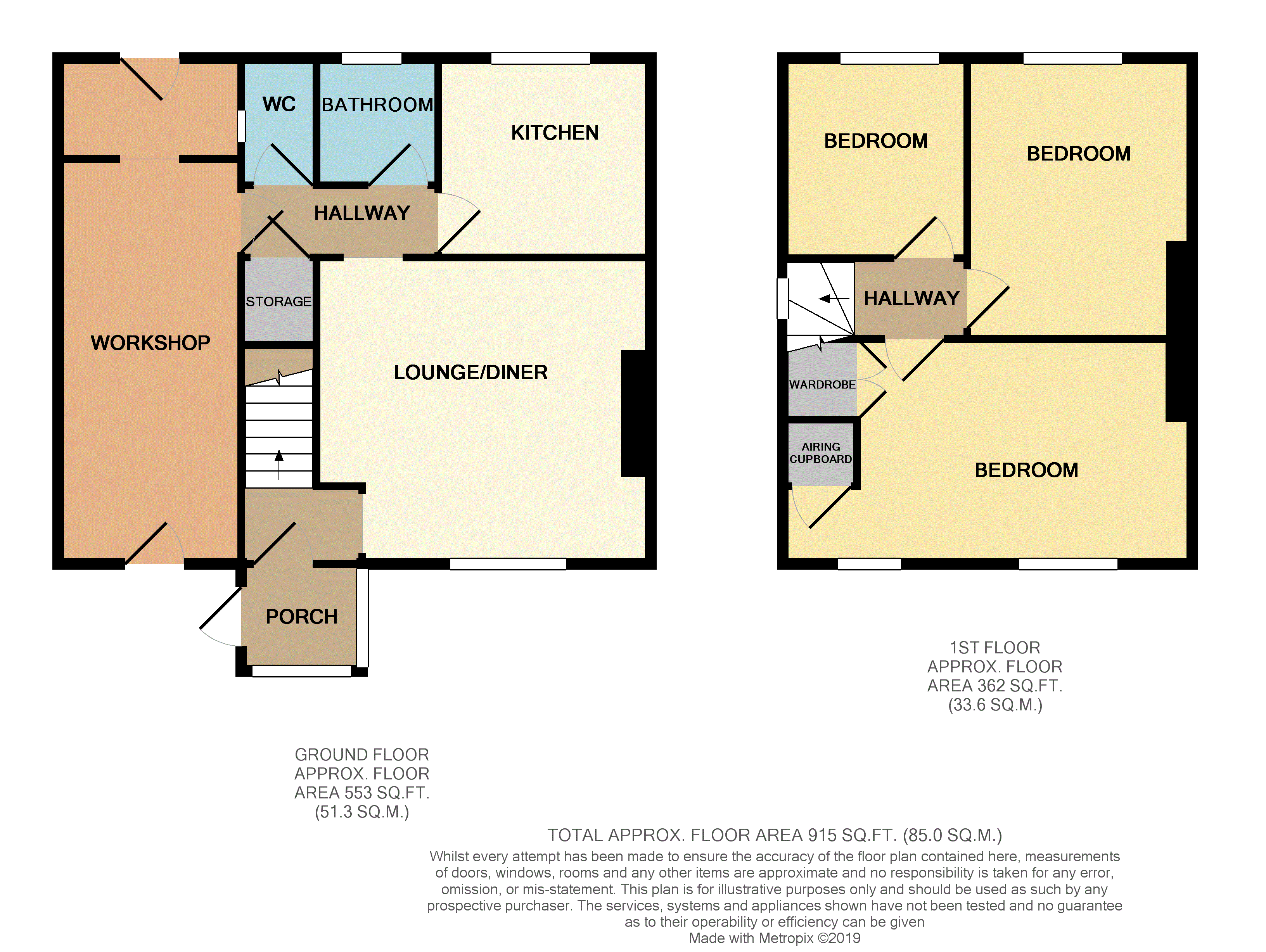 152, South Kinson Drive, Bournemouth floorplan