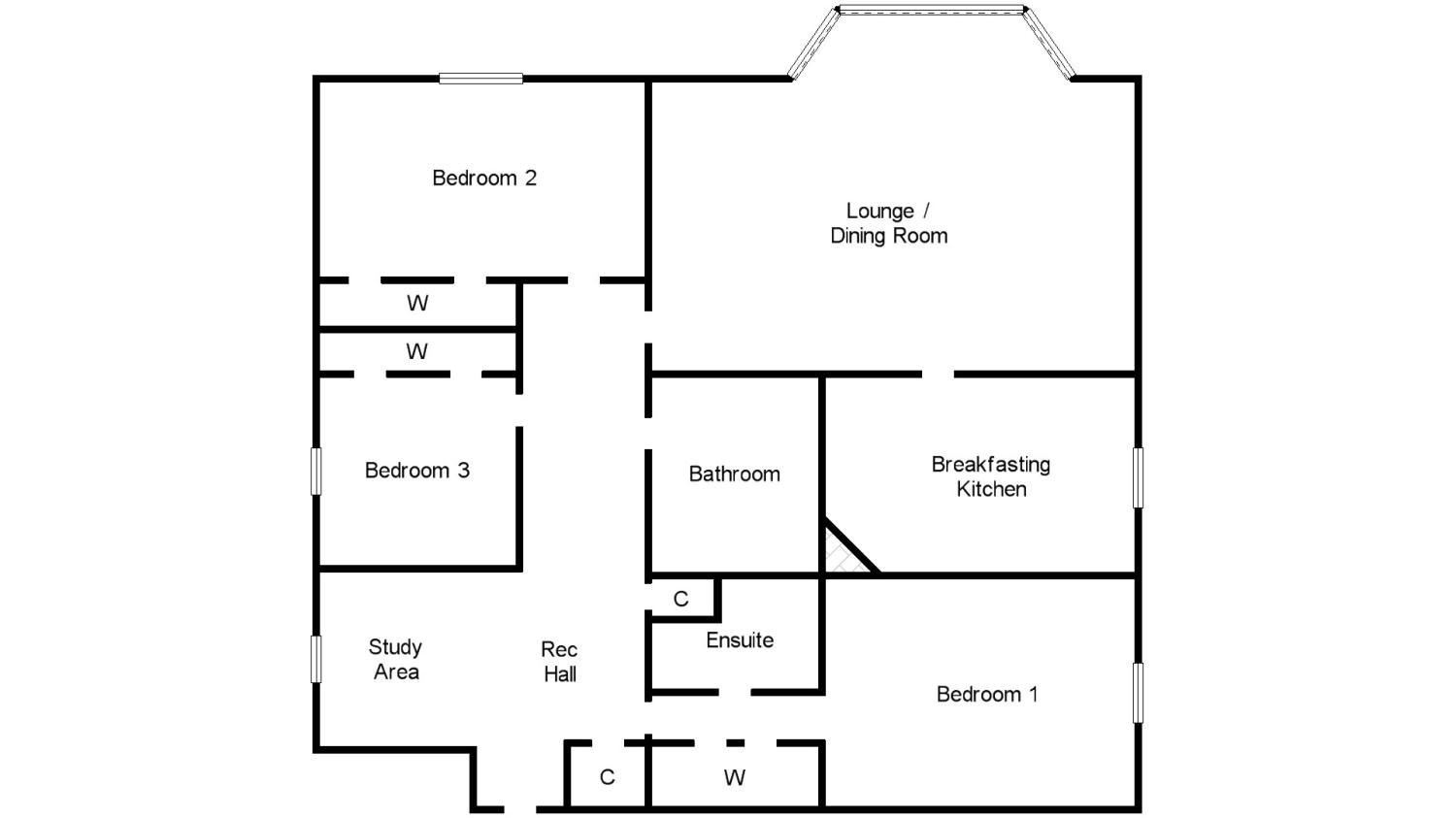 3 bed flat for sale in Braemar Court, Hazelden Gardens, Muirend, East