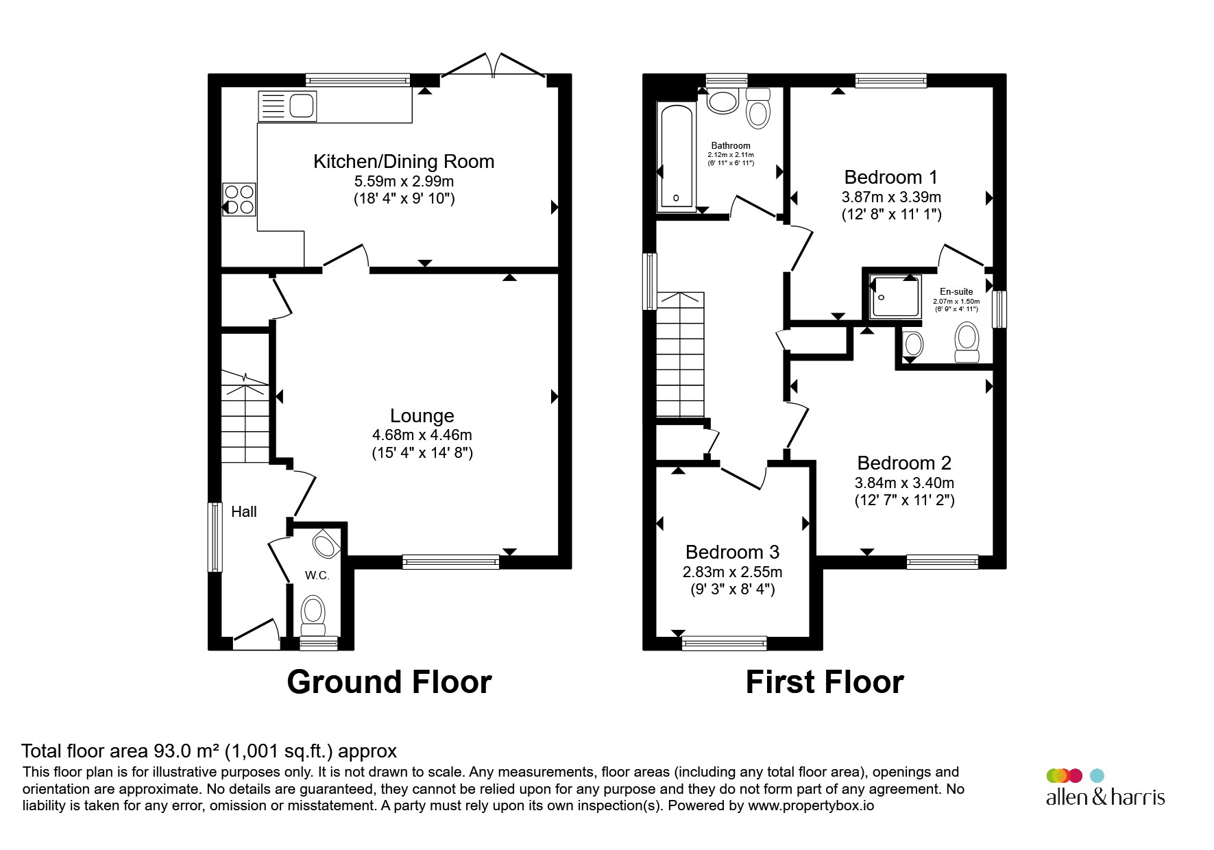 37, Kincardine Square, Glasgow floorplan