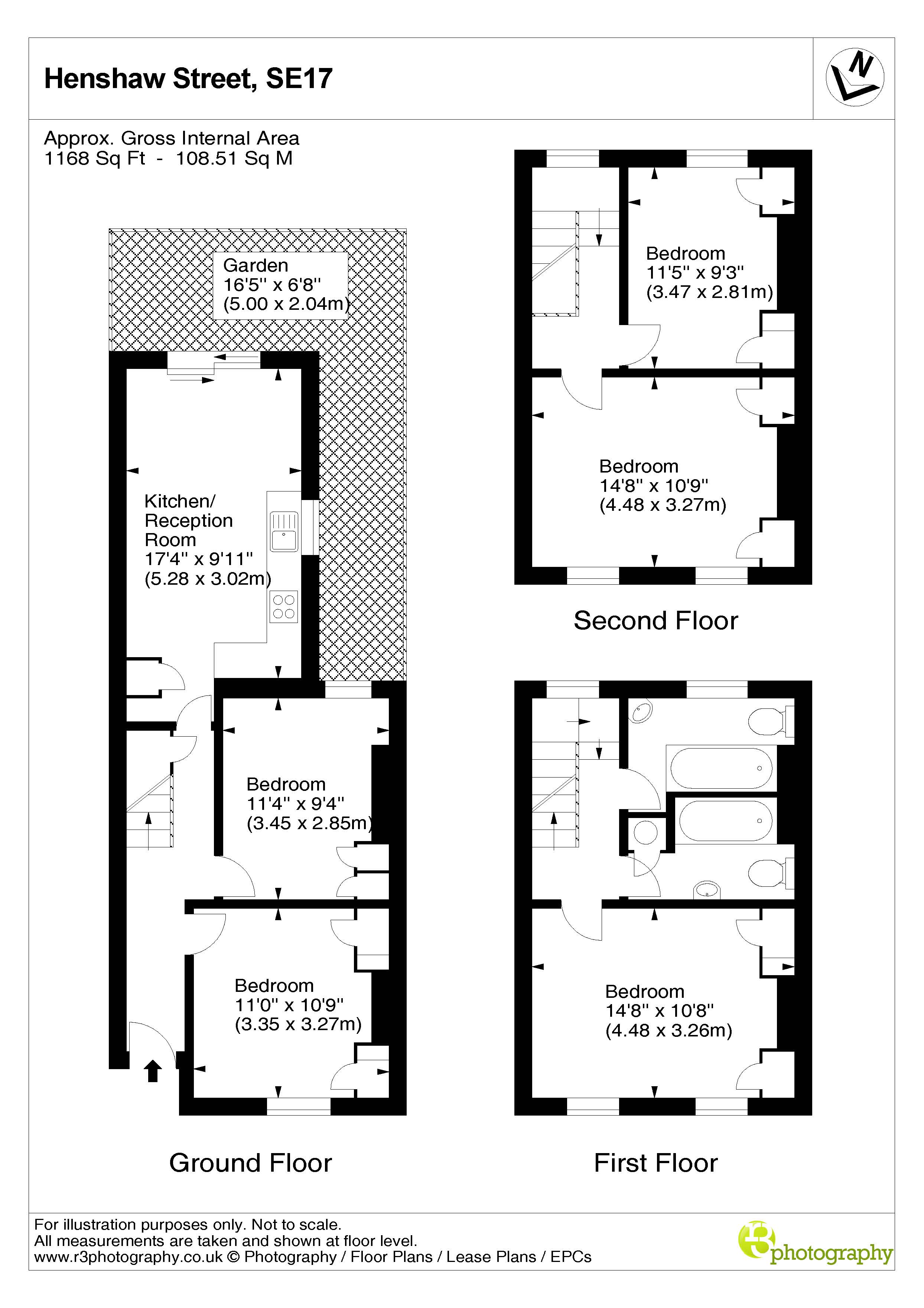 Henshaw Street, London, SE17 floorplan