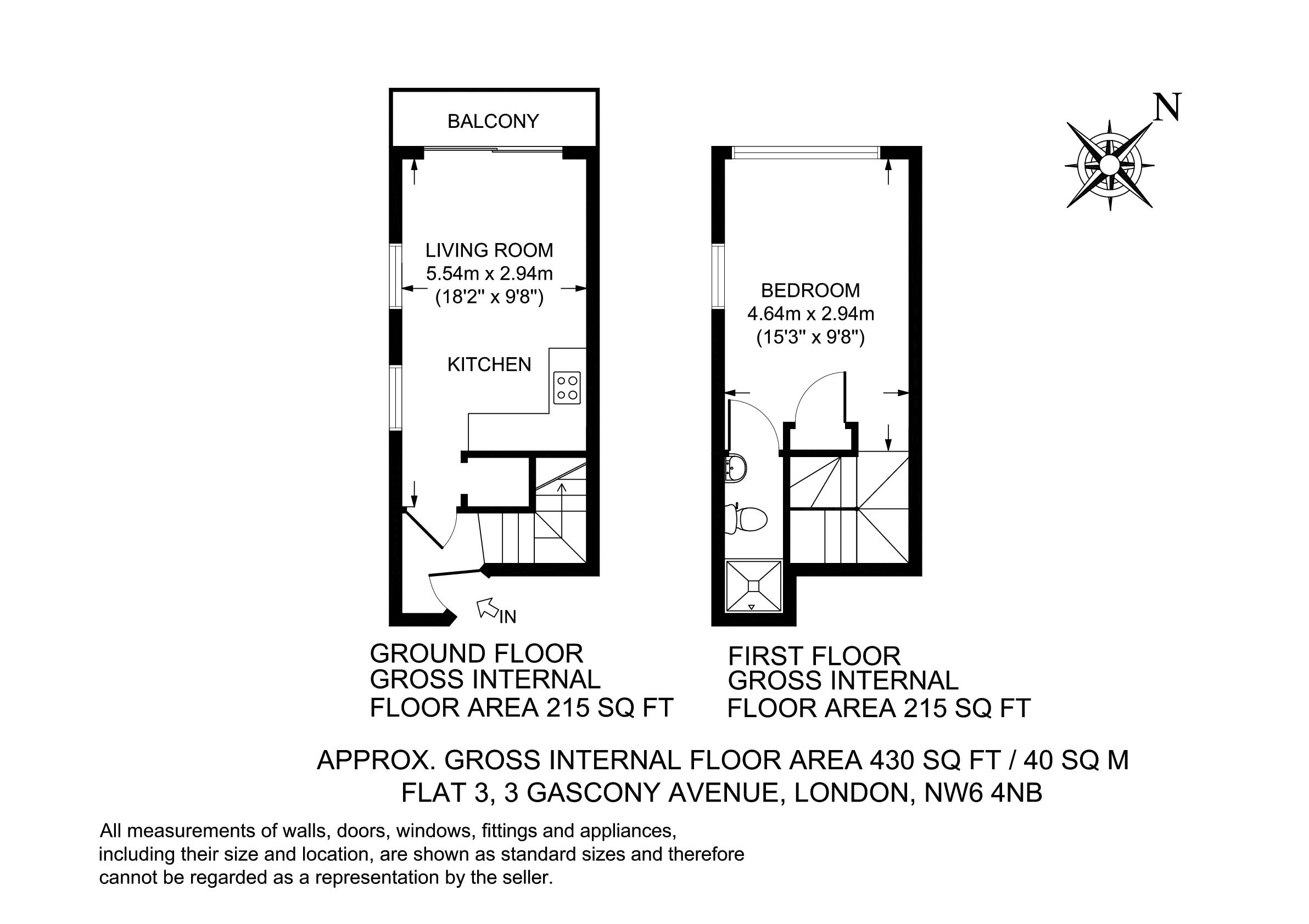 1 Bedrooms Flat to rent in Gascony Avenue, London NW6