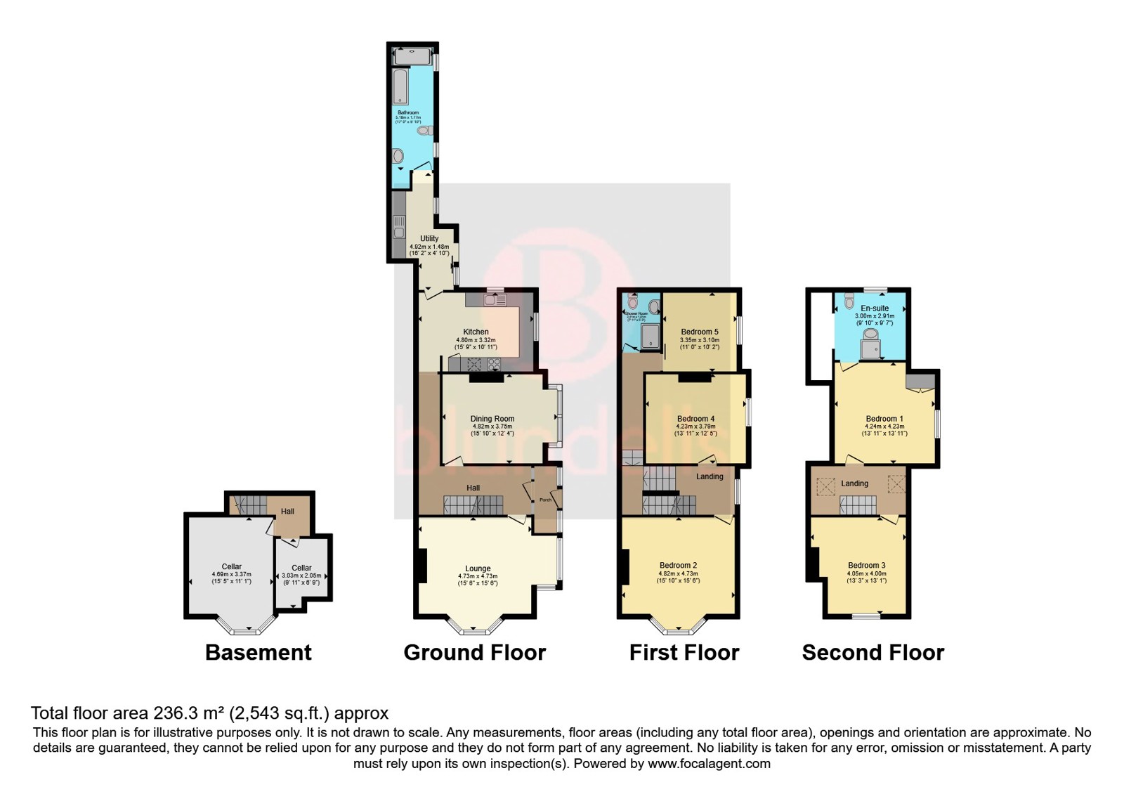 Furnival Road, Doncaster, South Yorkshire, DN4 floorplan