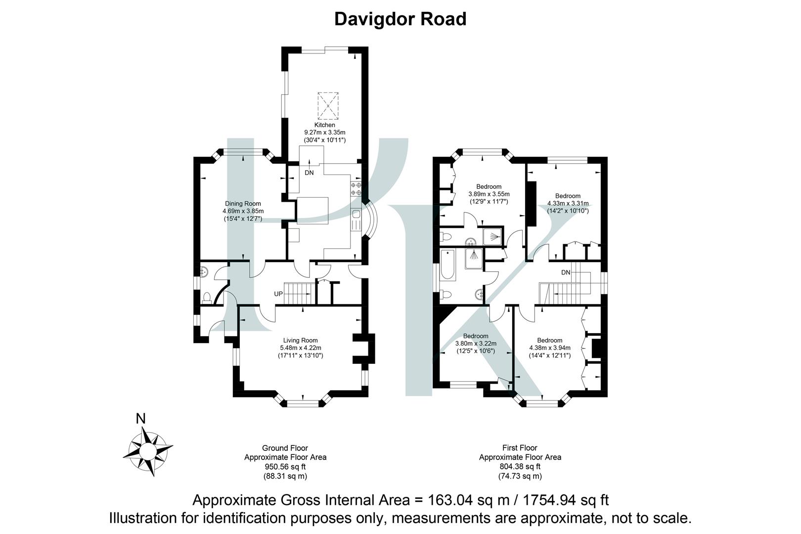 81, Davigdor Road, Hove floorplan