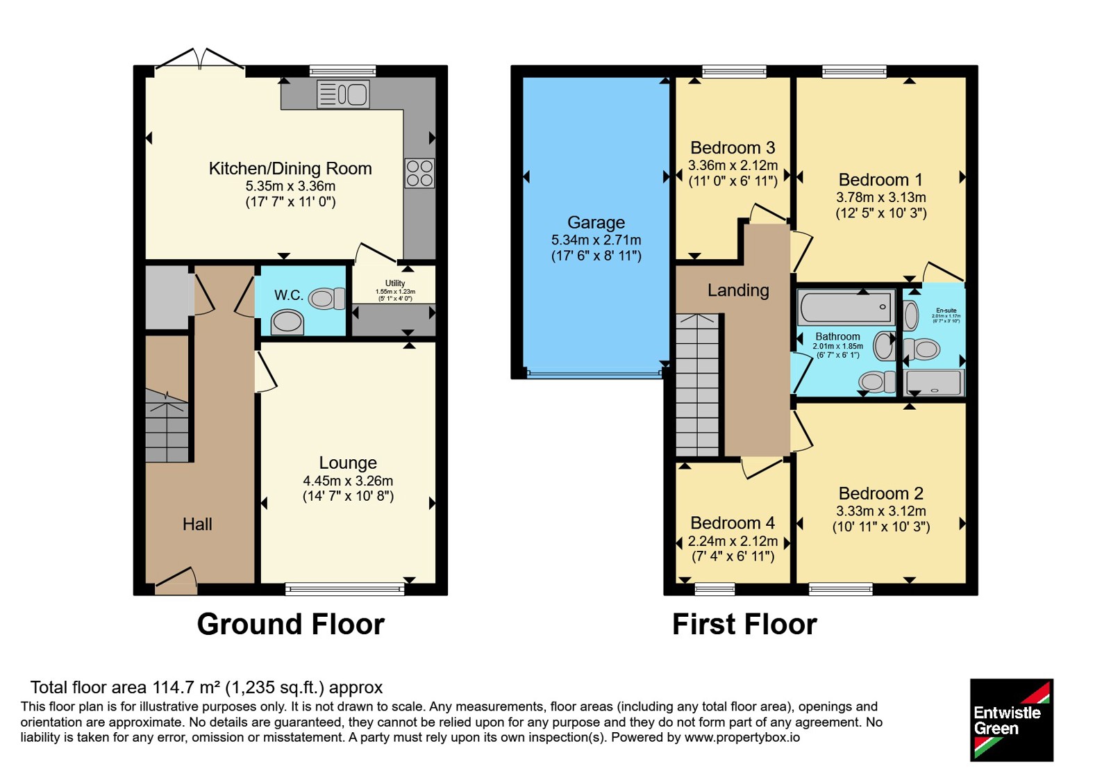 1, Snowdrop Grove, Lancashire floorplan
