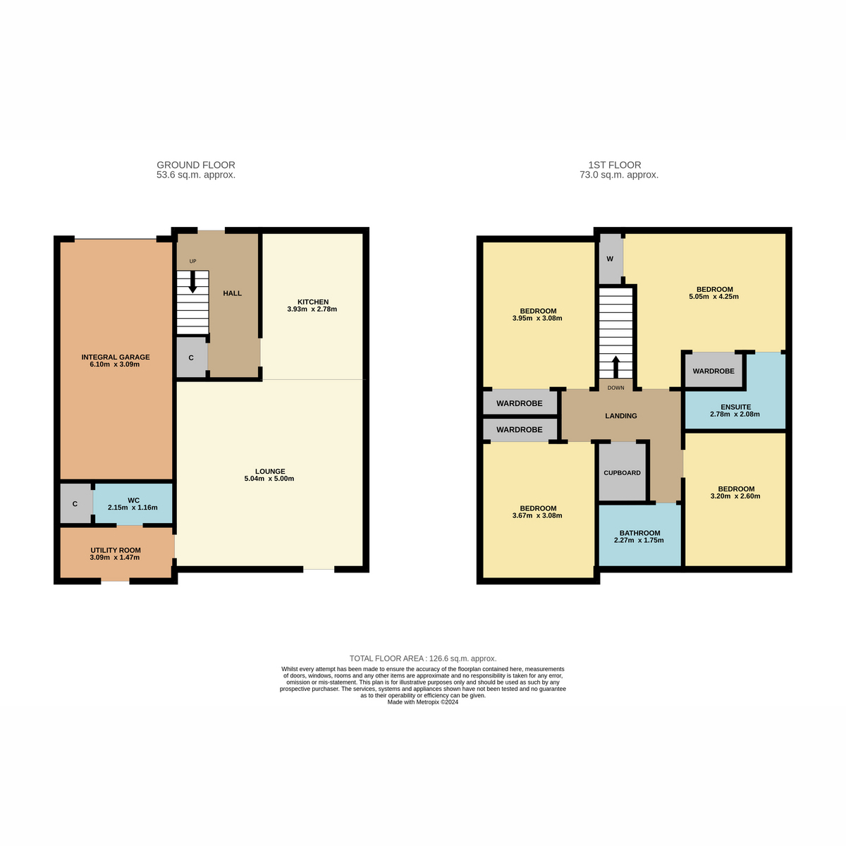 11, Elm Drive, Blairgowrie floorplan