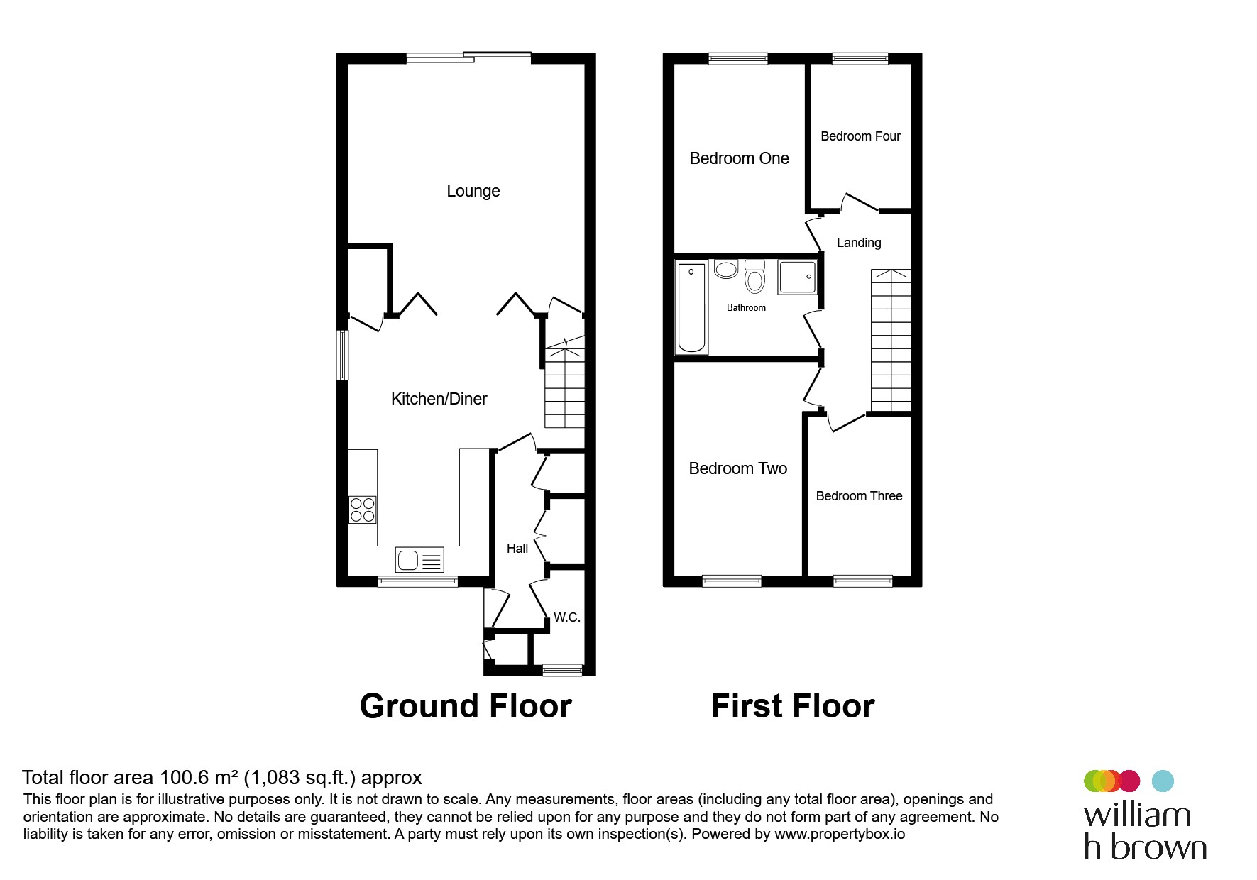 118, Sycamore Field, Harlow floorplan