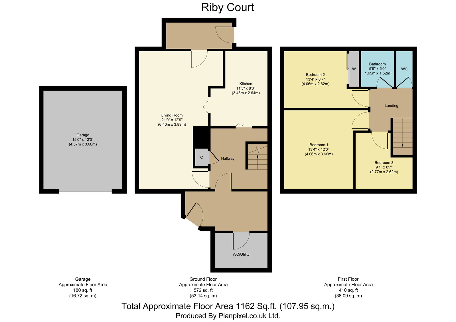 Ribycourt, Hull floorplan