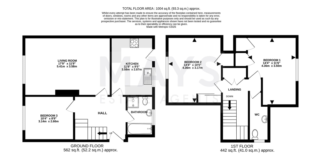 59, Wren Crescent, Coy Pond floorplan