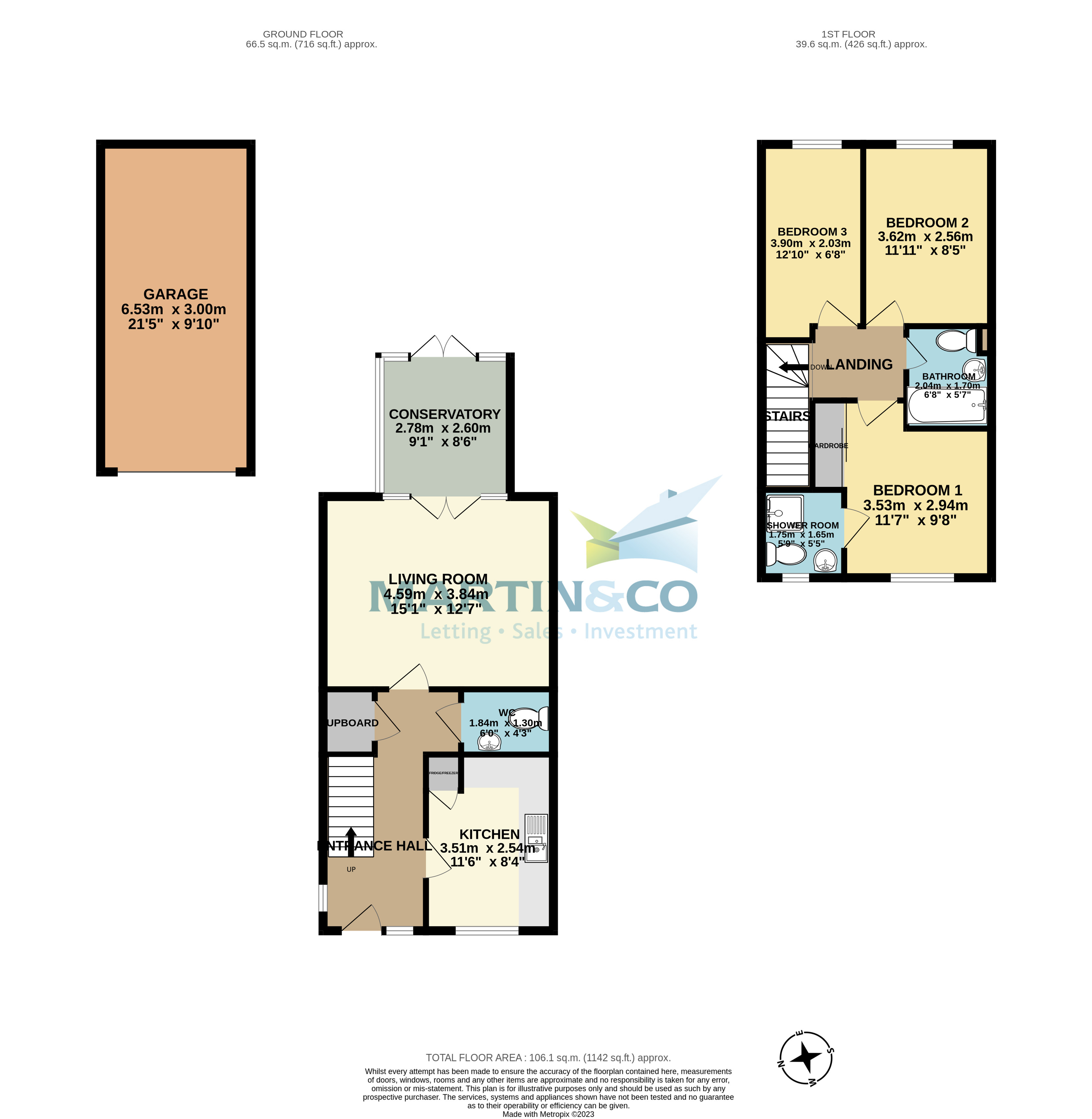 9, The Avenue, Didcot floorplan