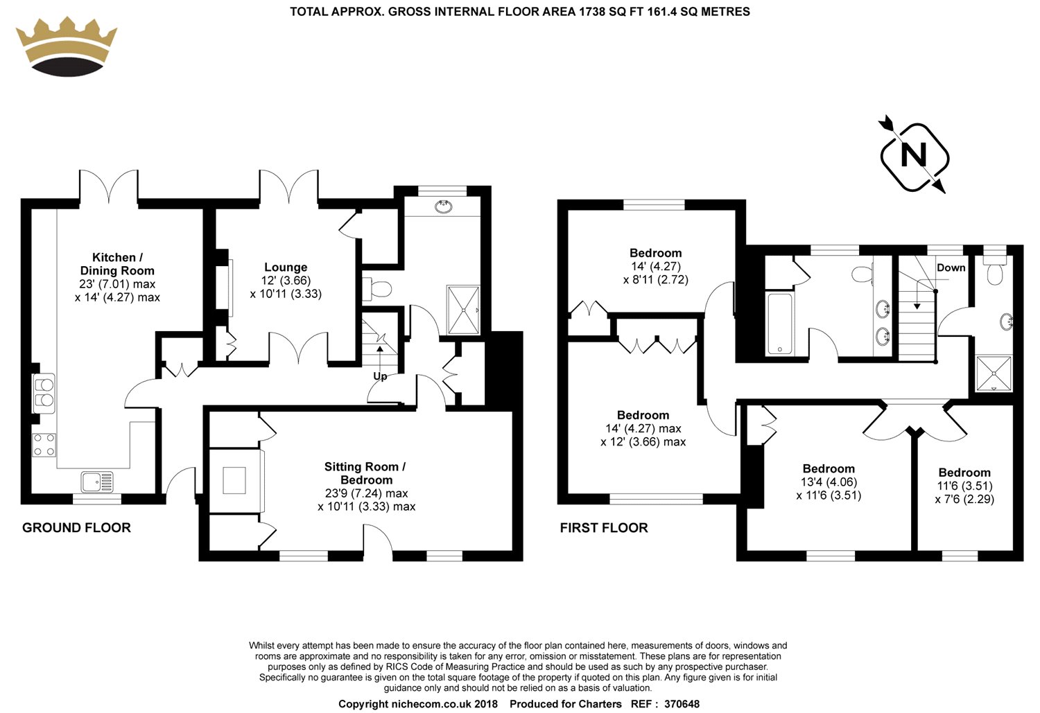 4 Bedrooms Semi-detached house for sale in Parsonage Cottages, Station Road, Bentworth, Alton GU34