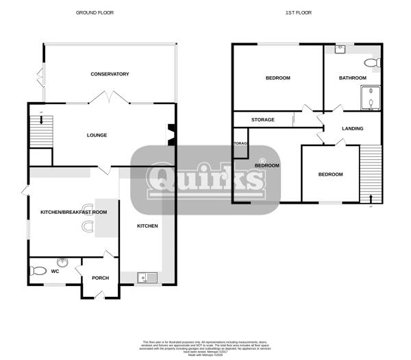 7, Kingley Close, Wickford floorplan