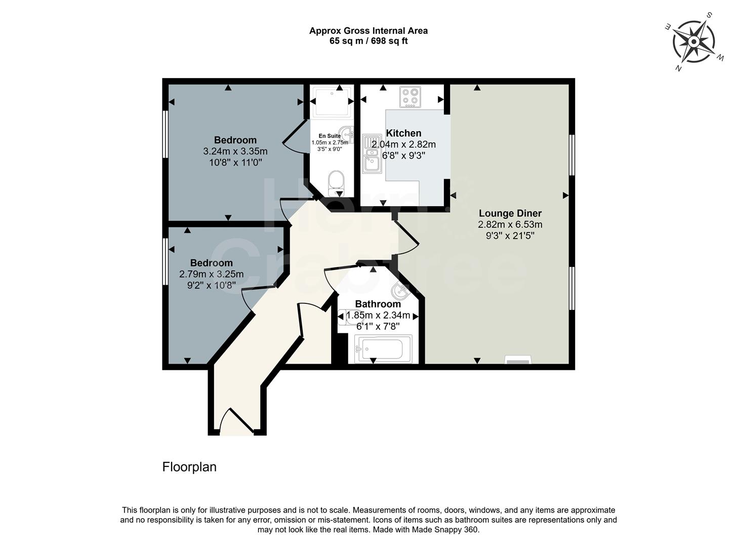 Aprilia House, 77, Ffordd Garthorne, Cardiff floorplan