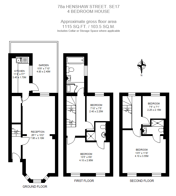 Henshaw Street, London SE17, 4 bedroom terraced house for sale 61747482 PrimeLocation