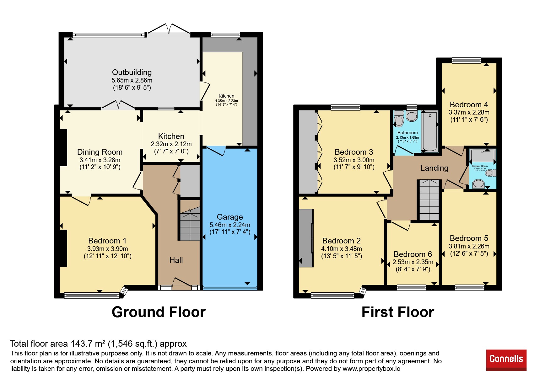 13, Ferndale Road, Bristol floorplan