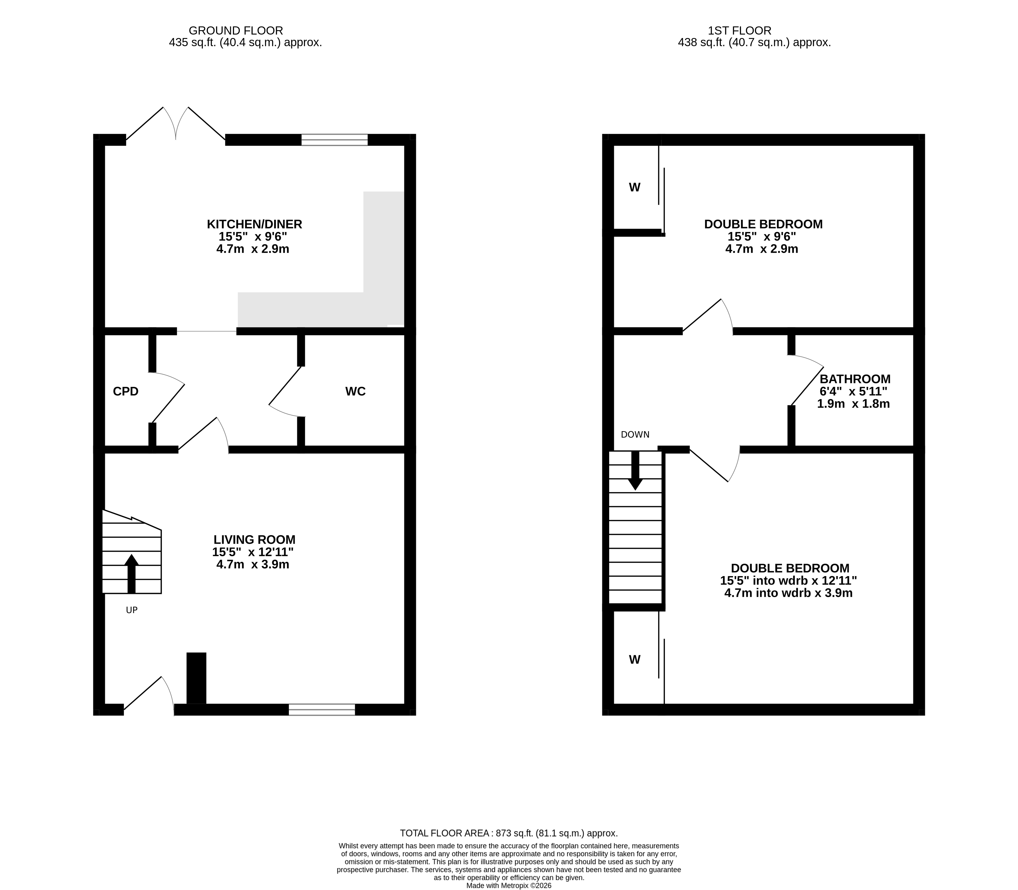 27, Newmans View, Swindon floorplan