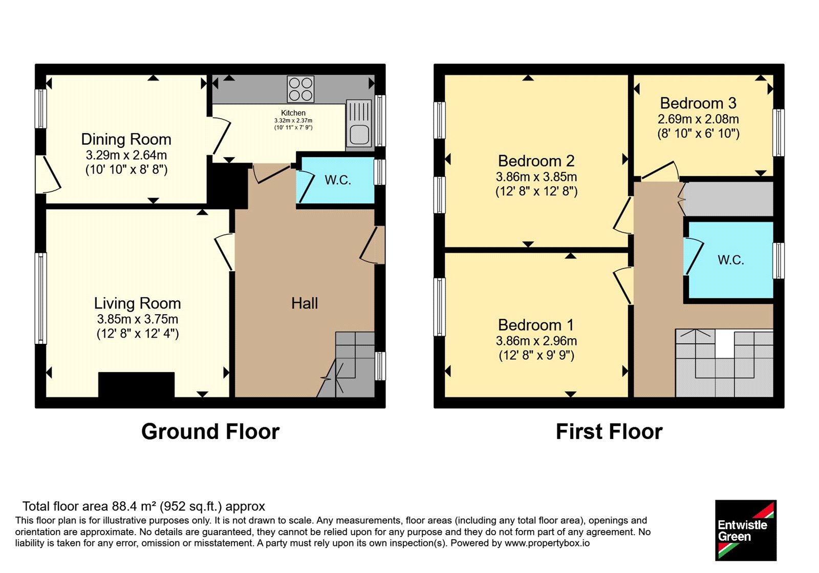 82, Fowler Height Close, Lancashire floorplan