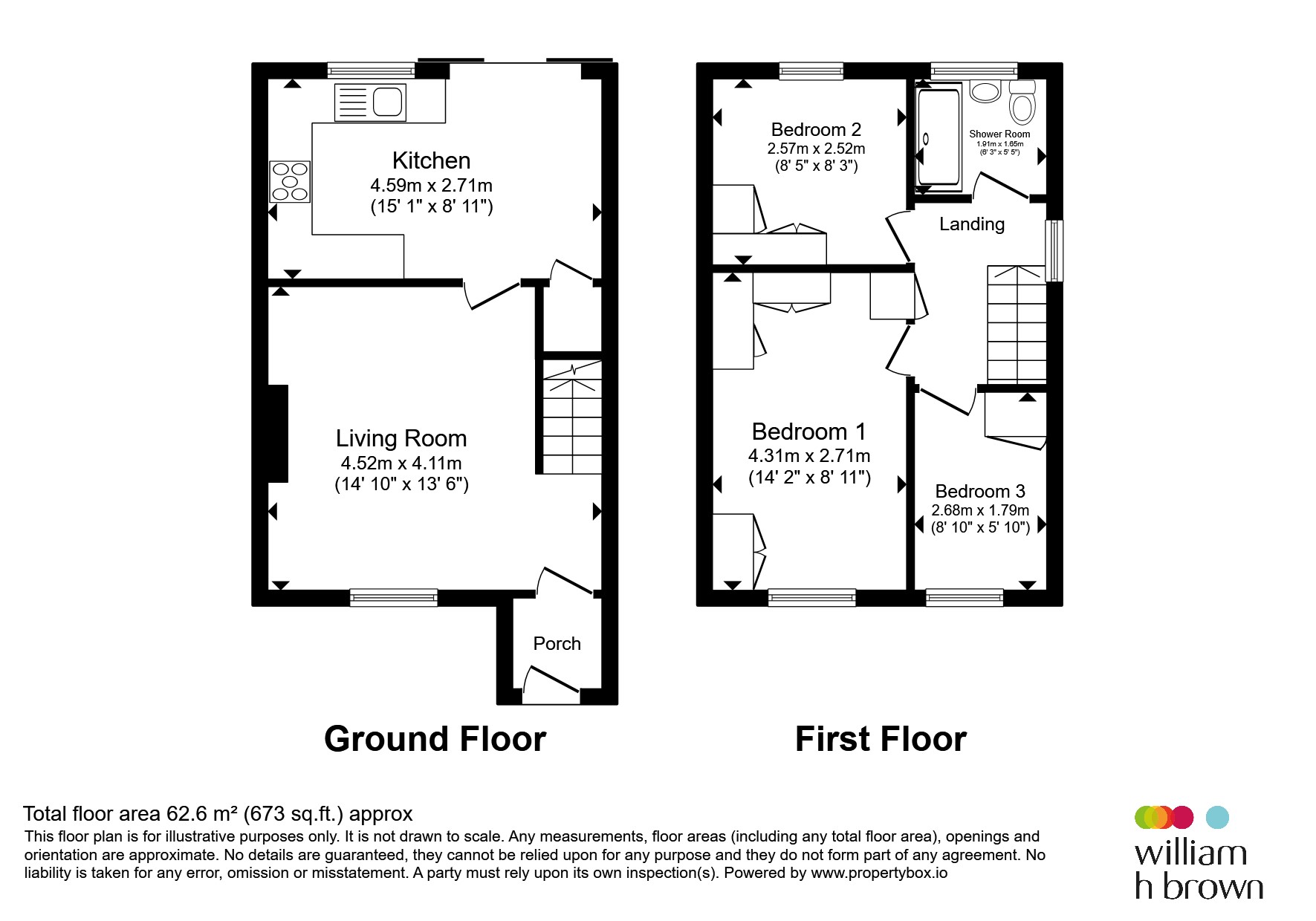 12, Royston Close, Sheffield floorplan