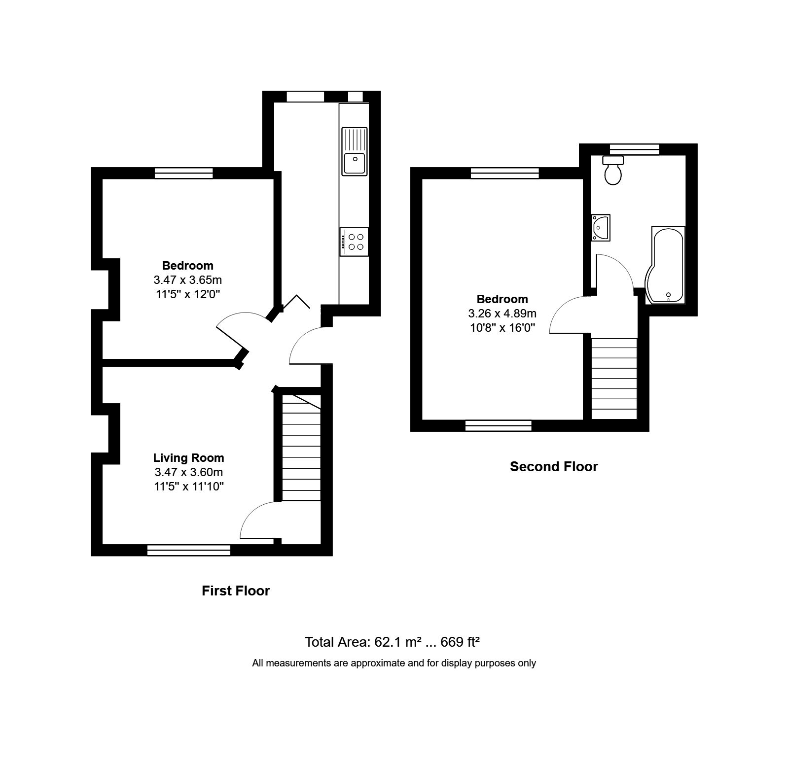 2 Bedrooms Flat to rent in May Road, Brighton BN2