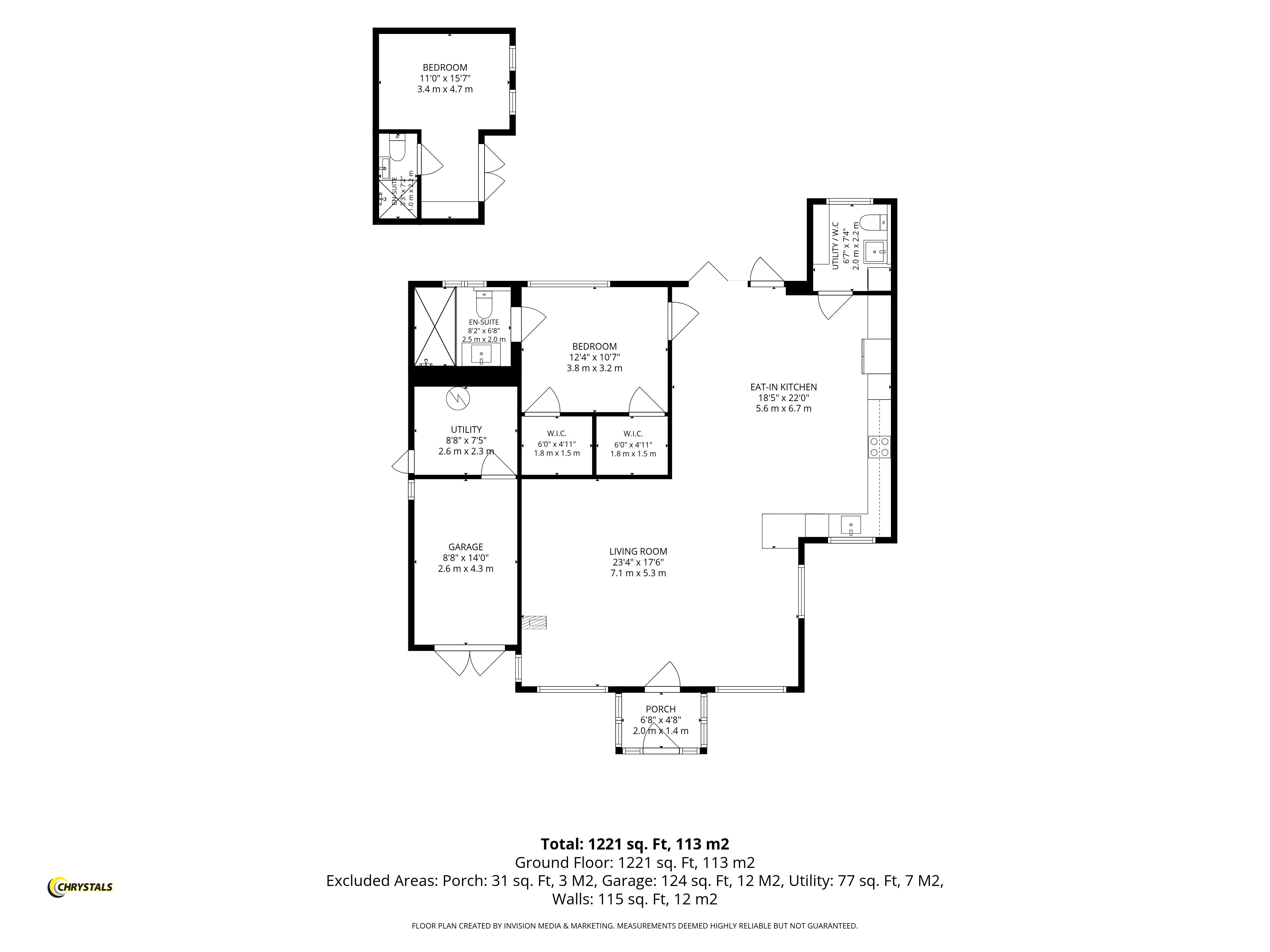 Erinwood, Bay View Road, Port Erin floorplan