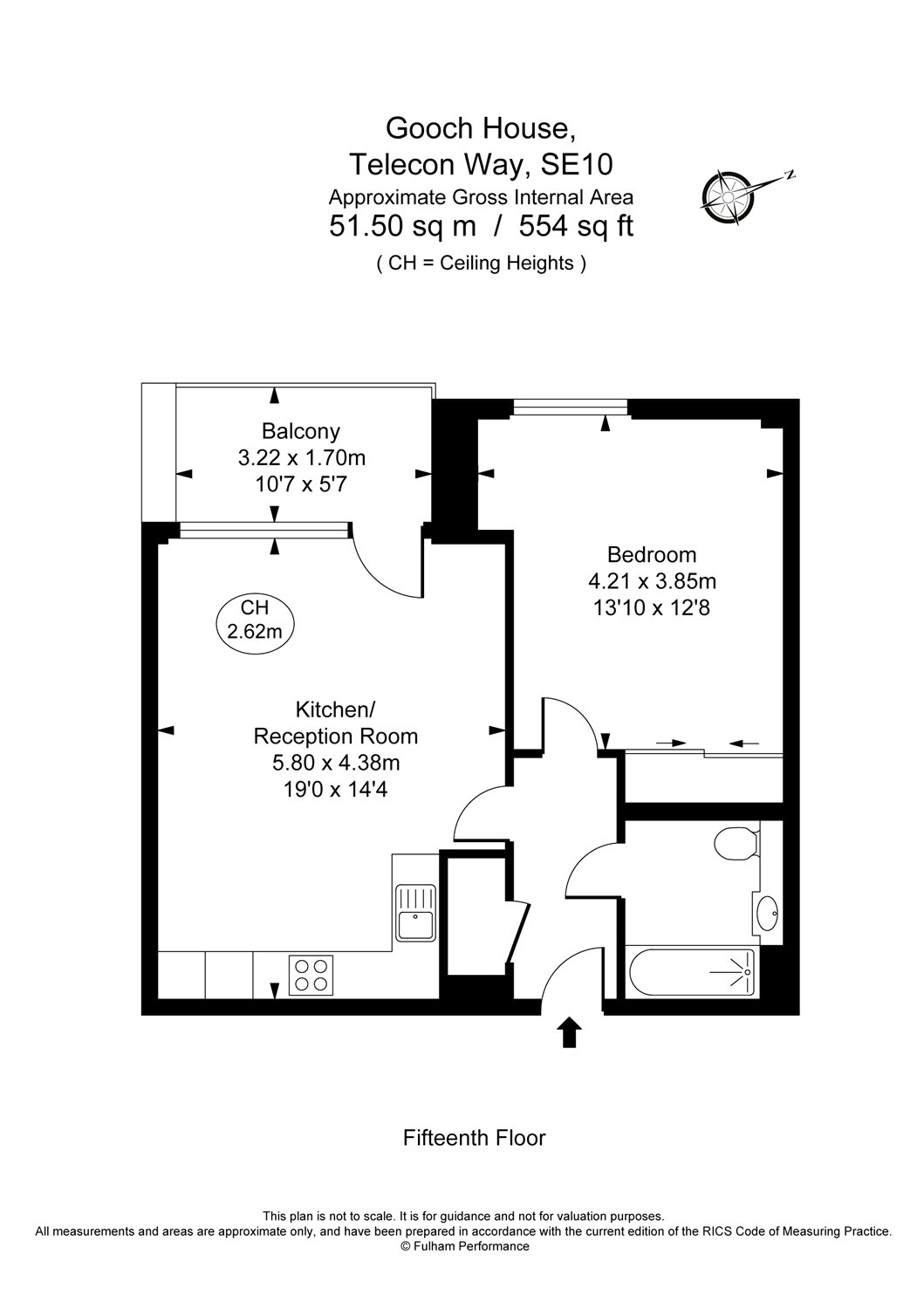 1 Bedrooms Flat to rent in Gooch House, 2 Telcon Way SE10