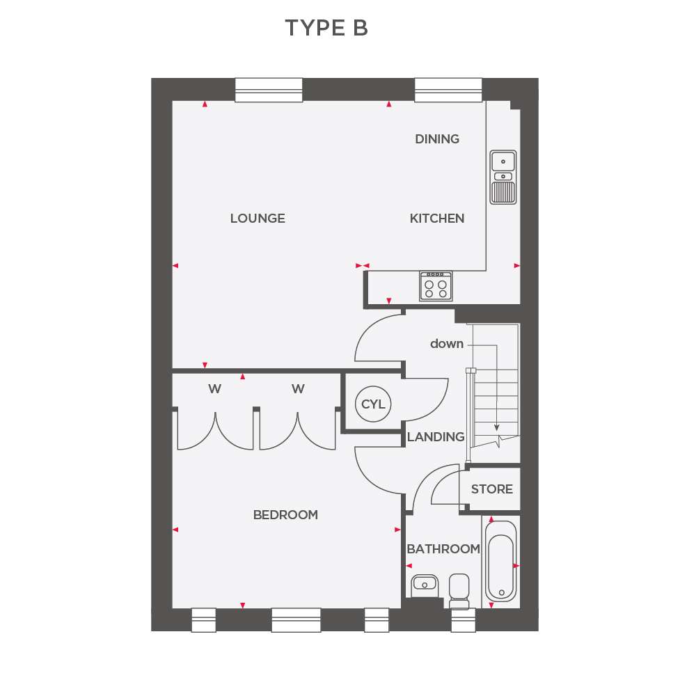 61, Yelland Road, Yelland floorplan