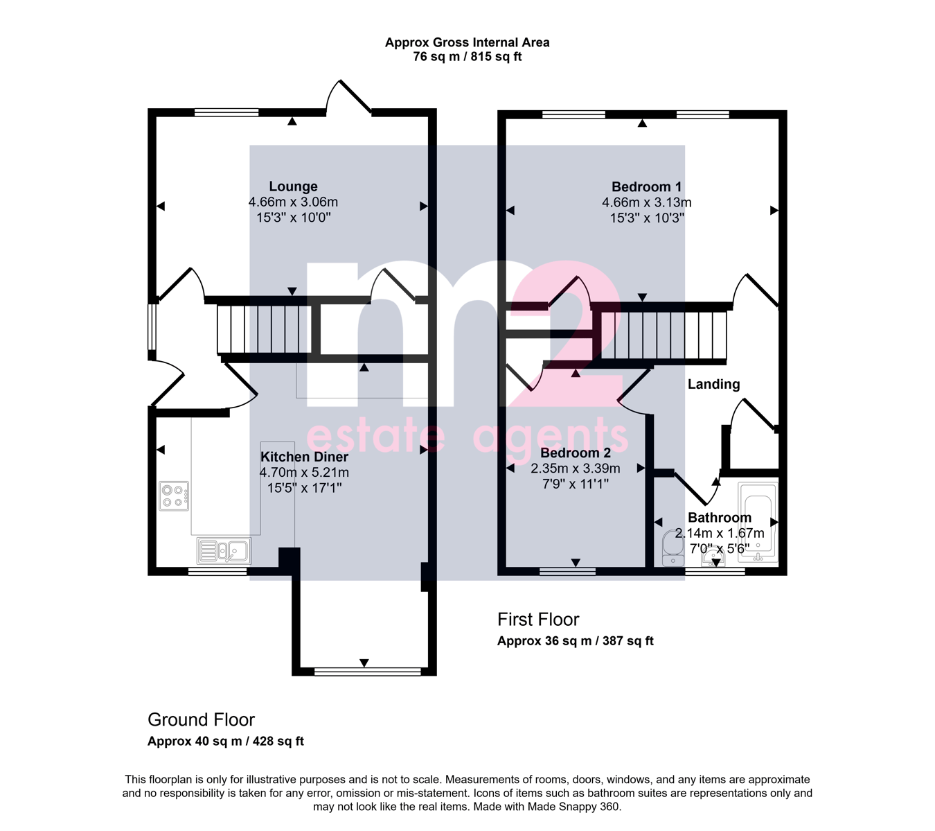 12, Mary de Bohun Close, Monmouth floorplan
