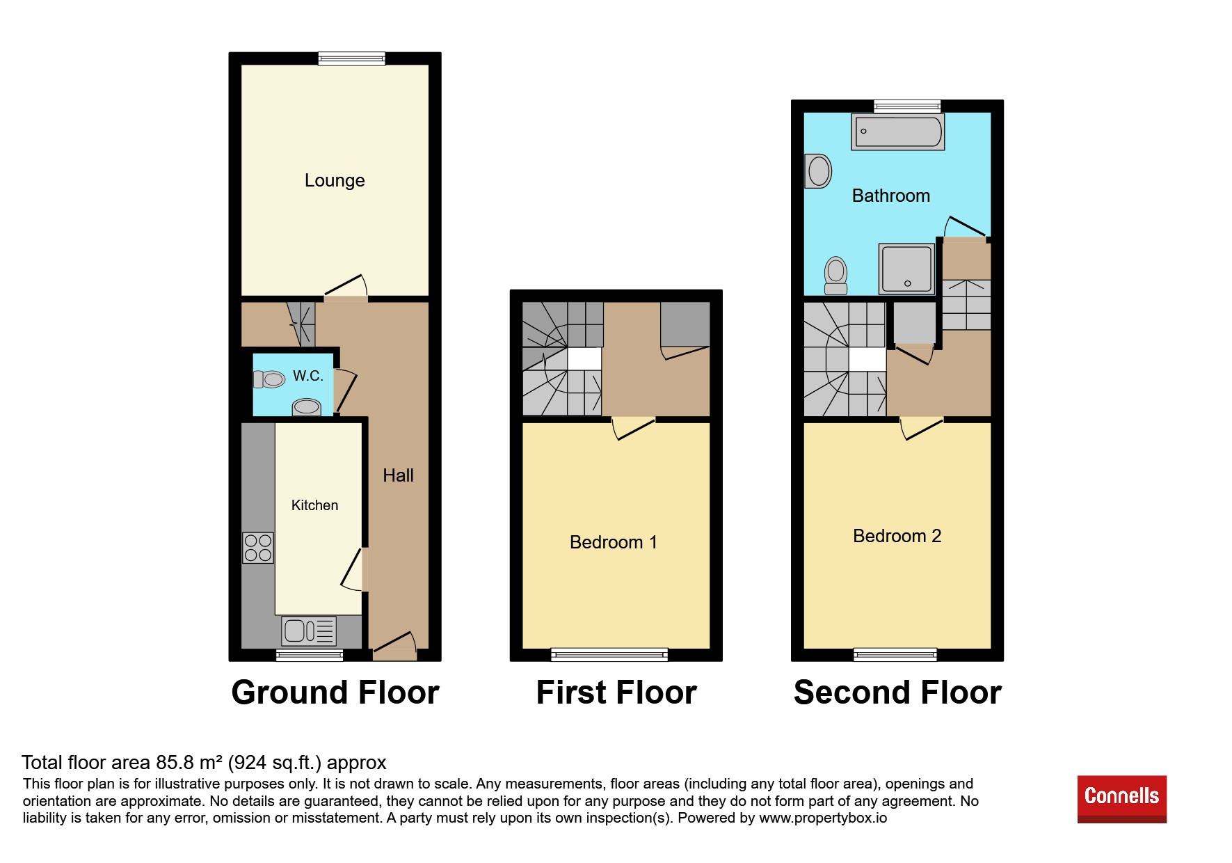 8, Devon Road, Wolverhampton floorplan