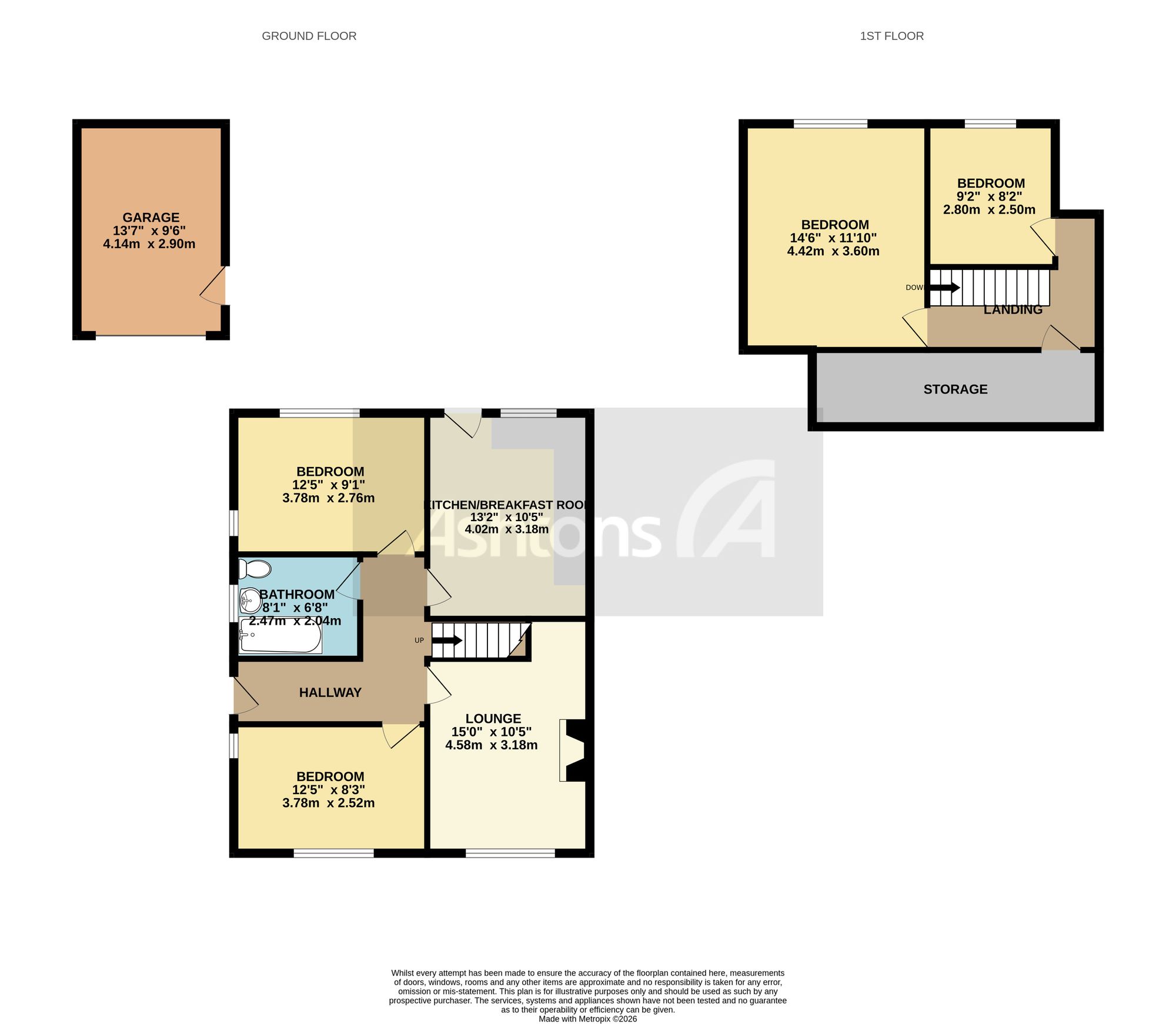 77 Gainsborough Road, Warrington floorplan