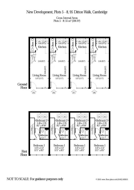 2 Bedrooms Terraced house to rent in Acorn Court, Ditton Walk, Cambridge CB5