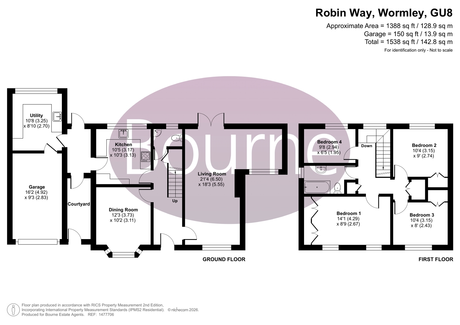 Hollyoaks, 2, Robin Way, Wormley floorplan