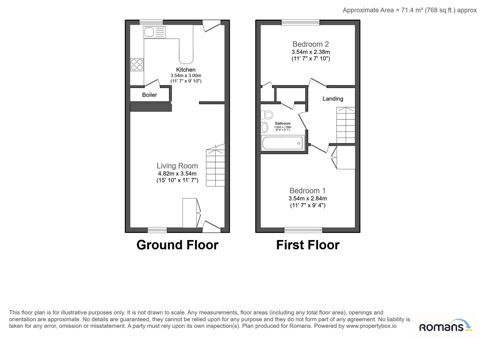 56, All Saints Close, Wokingham floorplan