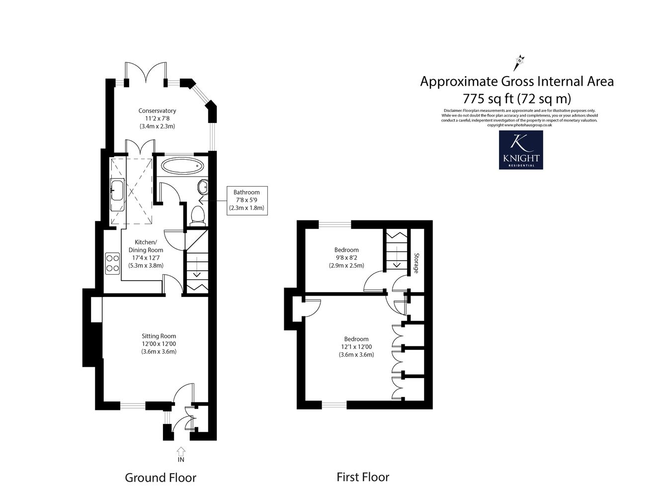 193, London Road, Colchester floorplan