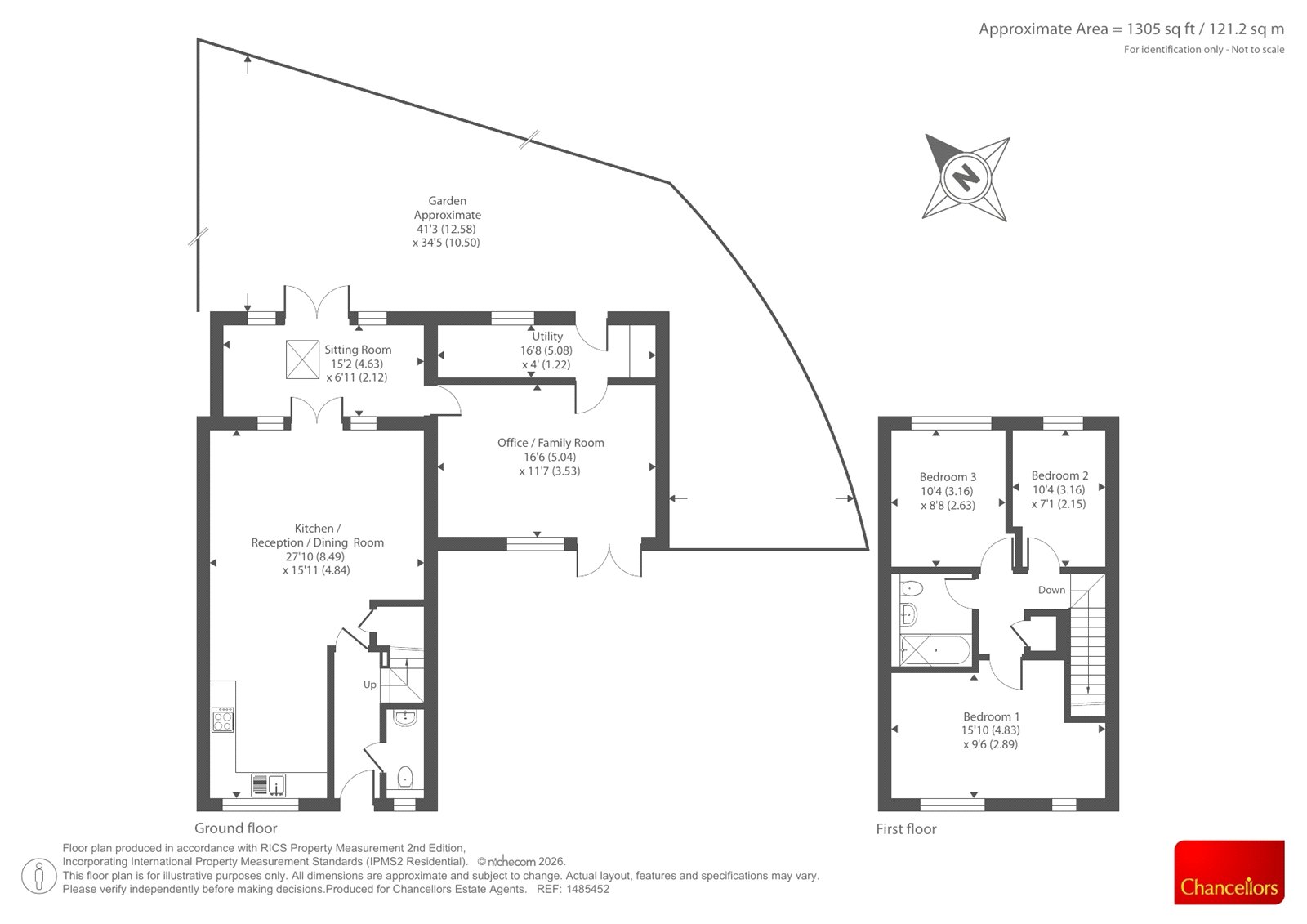 17, Ash Grove, Chesham floorplan