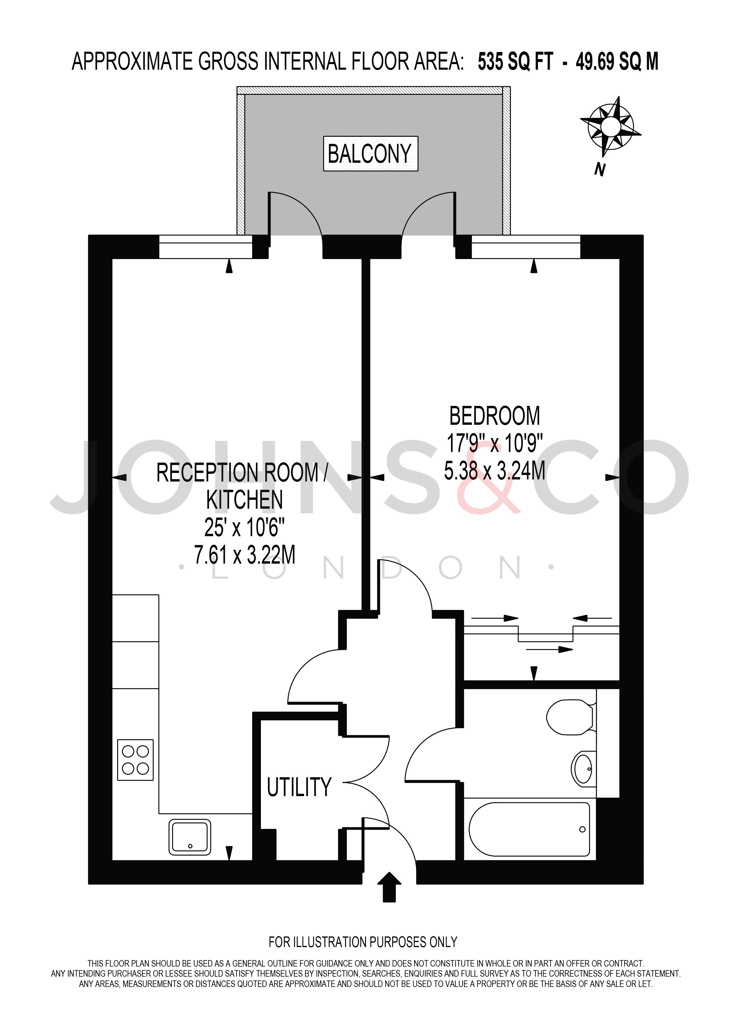 Flat 57 Jargonelle House, 17 Pavana Square, Brentford floorplan