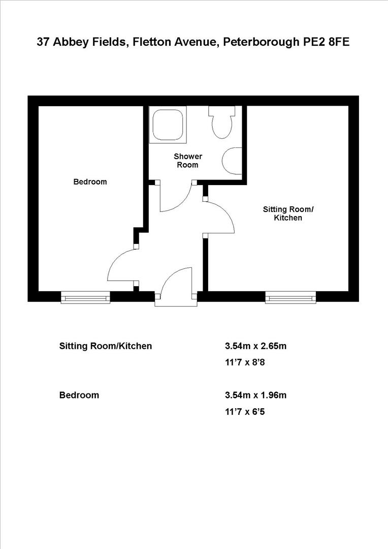 37, Abbeyfields, Peterborough floorplan