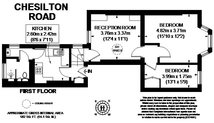 2 Bedrooms Flat to rent in Chesilton Road SW6, EPC D