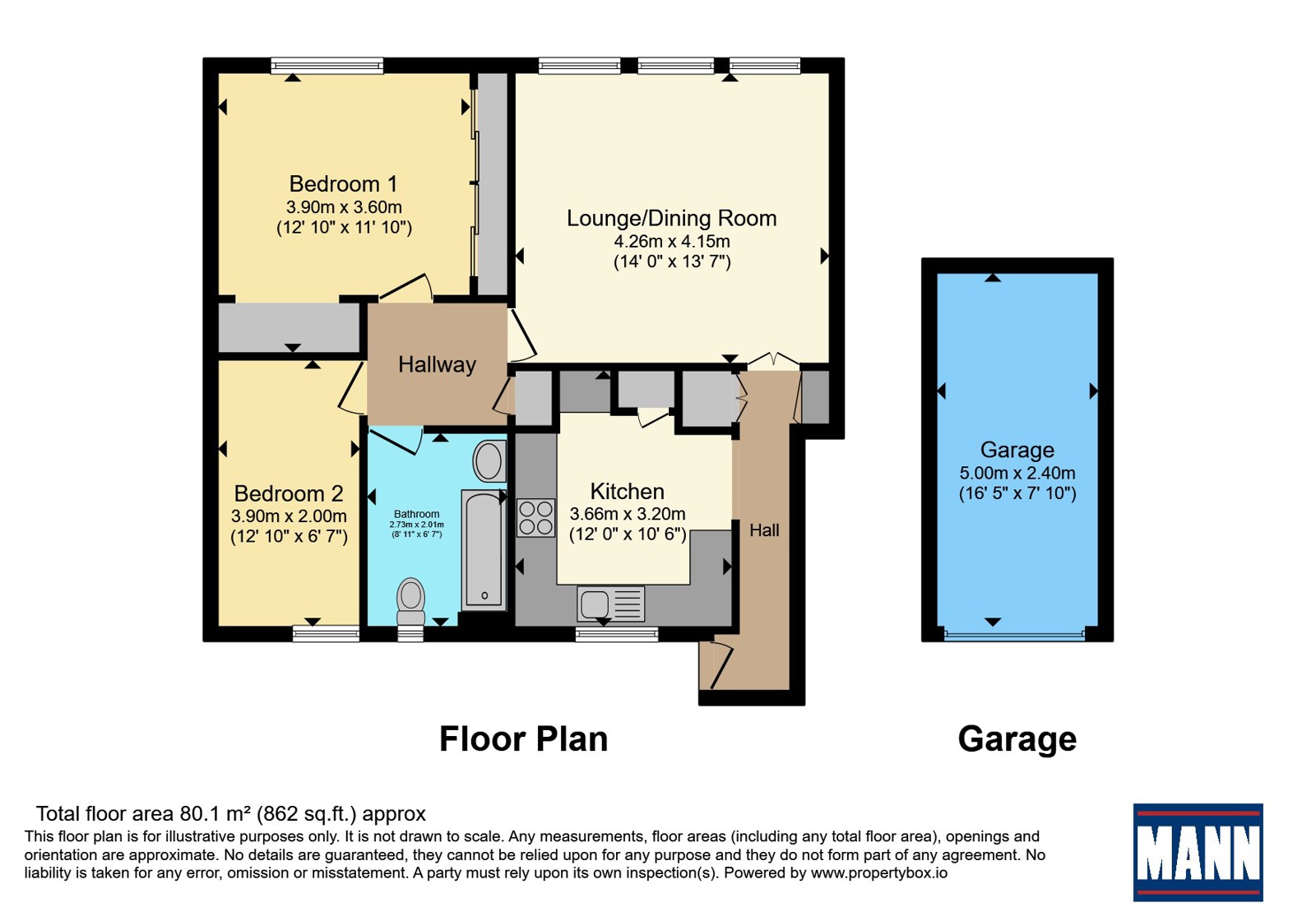 Flat 10 Mowbray Court,, Mowbray Road, London floorplan