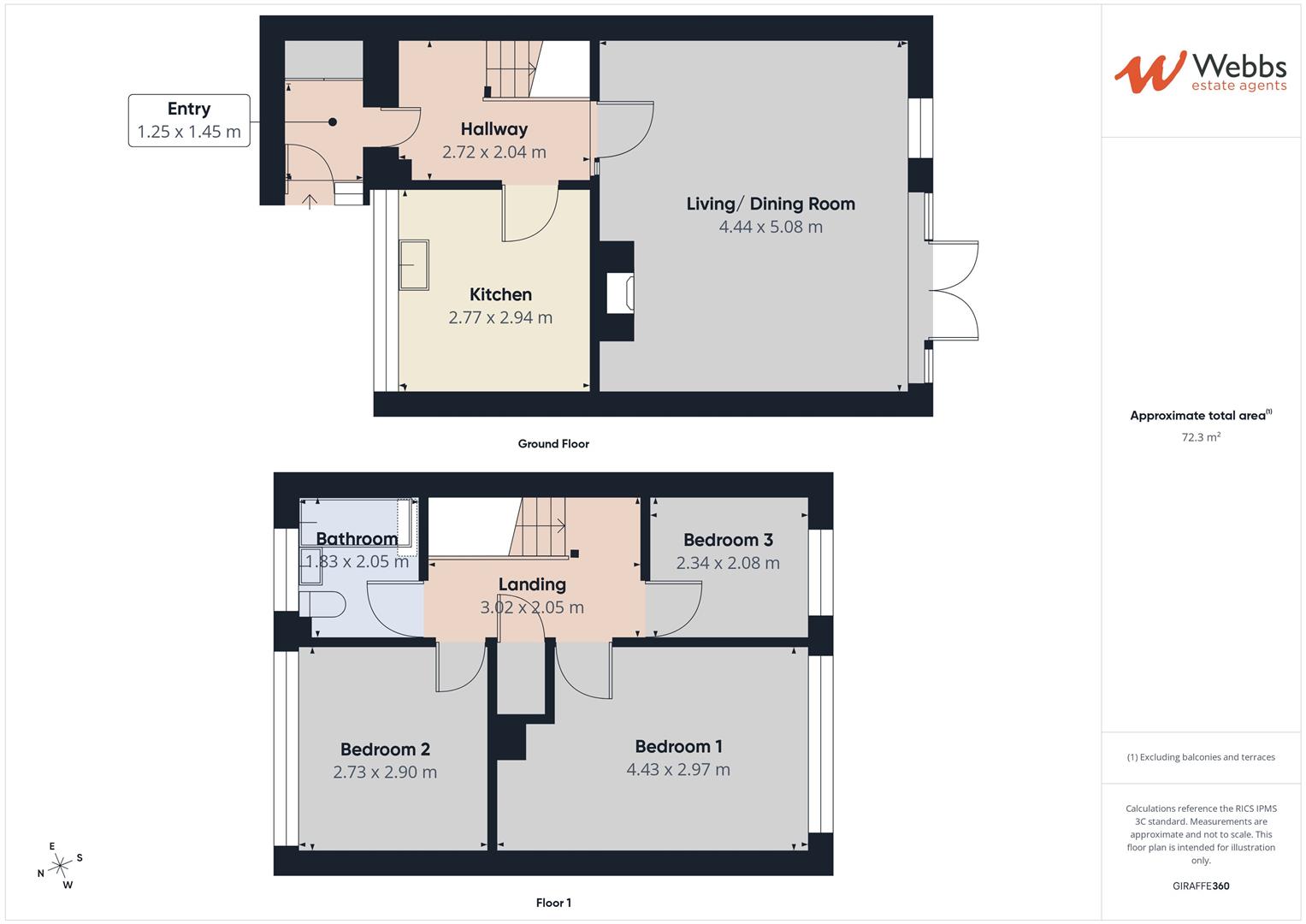 61, The Beeches, Rugeley floorplan